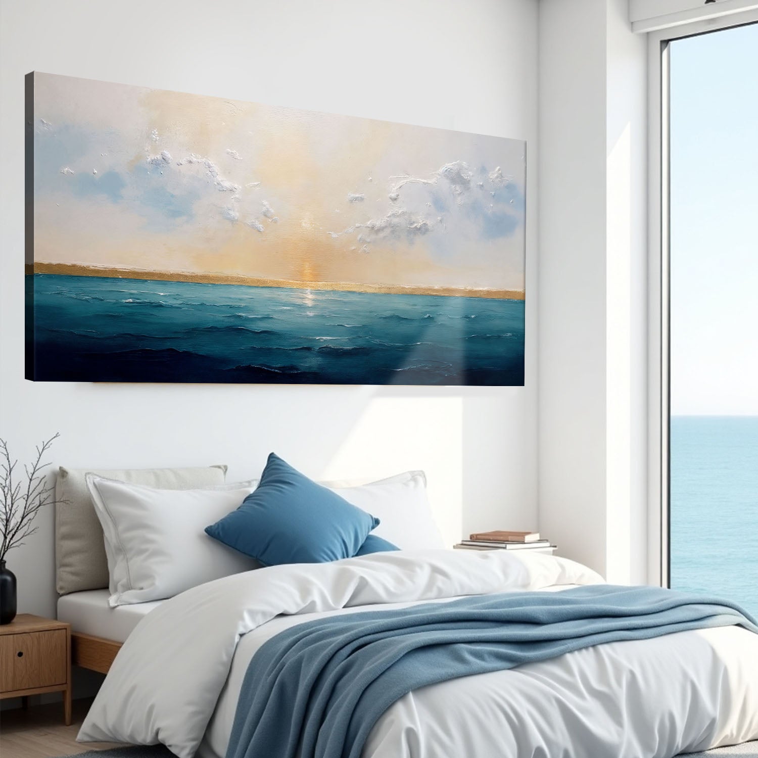 Waterscape Abstract Wall Art VI on sale at MyriadMart