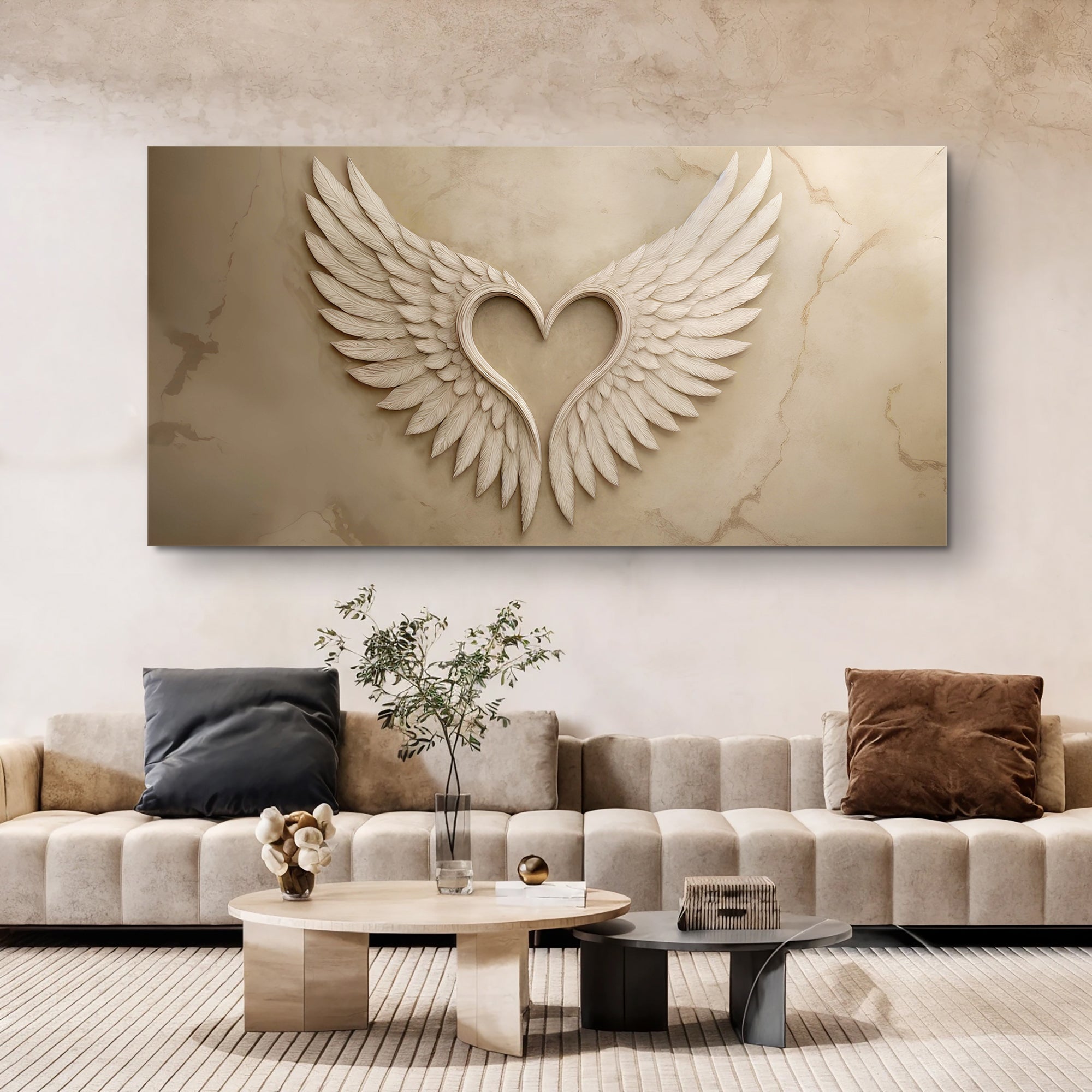 Wings Of Love Abstract Wall Art on sale at MyriadMart