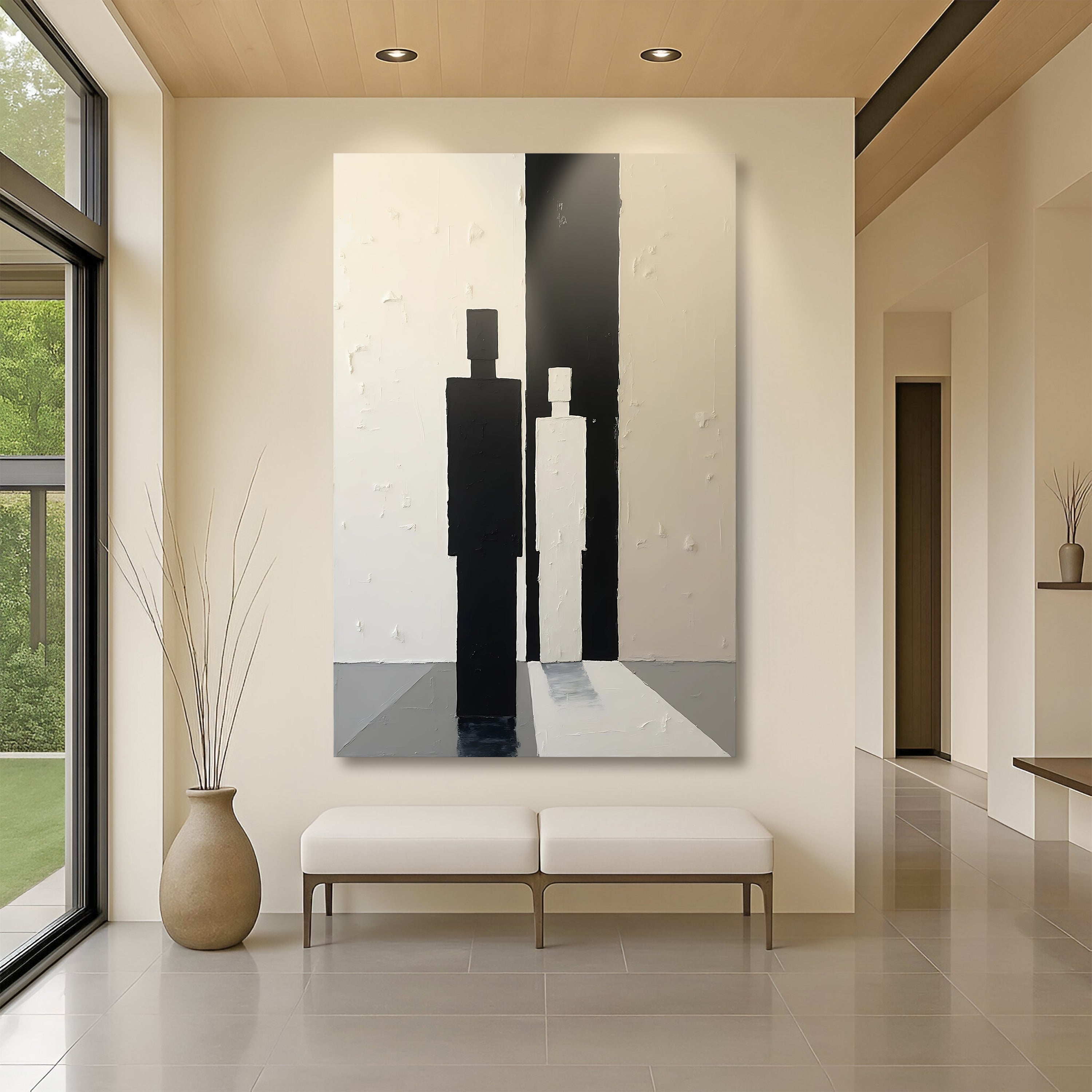Contemporary Minimalist Abstract Wall Art on sale at MyriadMart