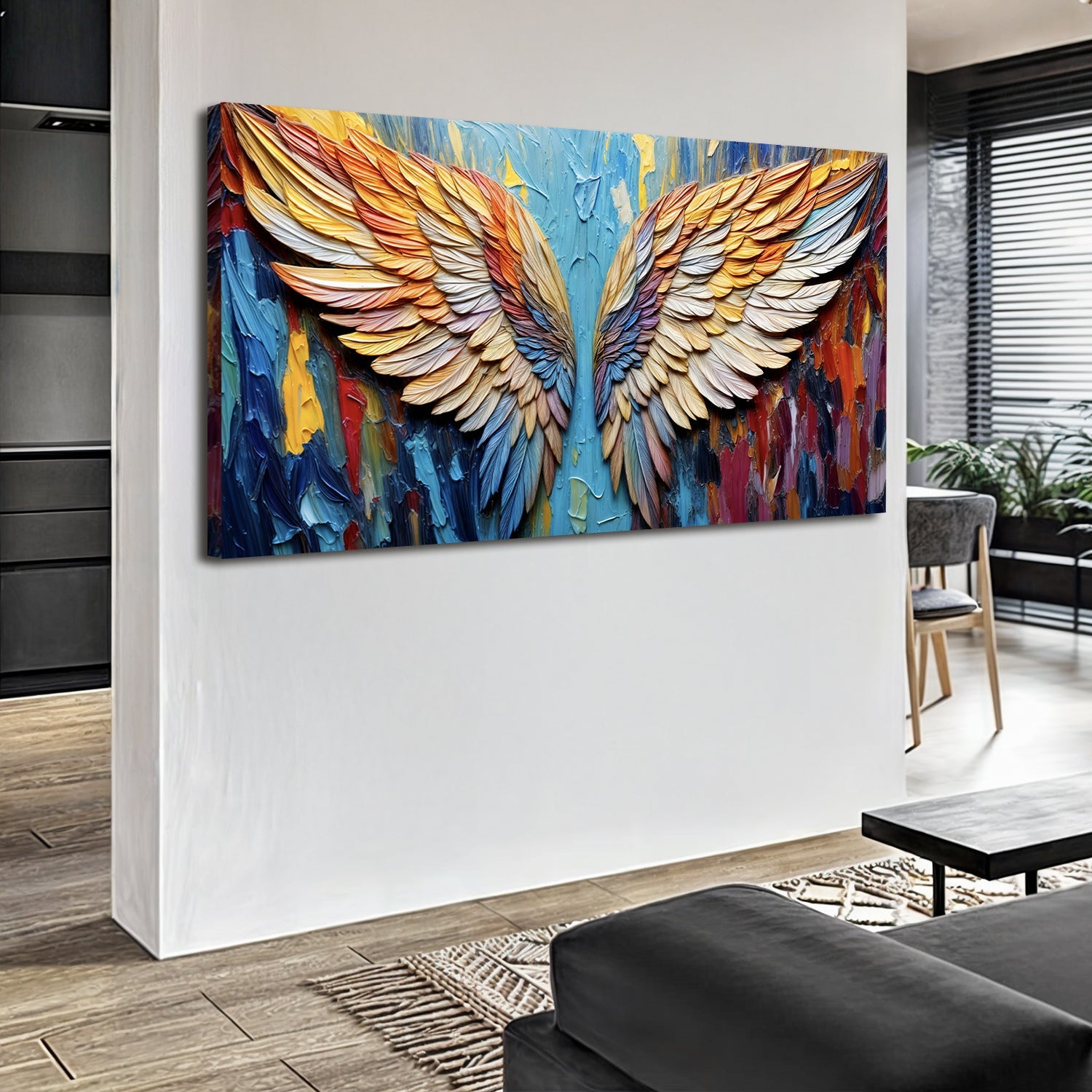 Wings of Hope Impasto Wall Art on sale at MyriadMart
