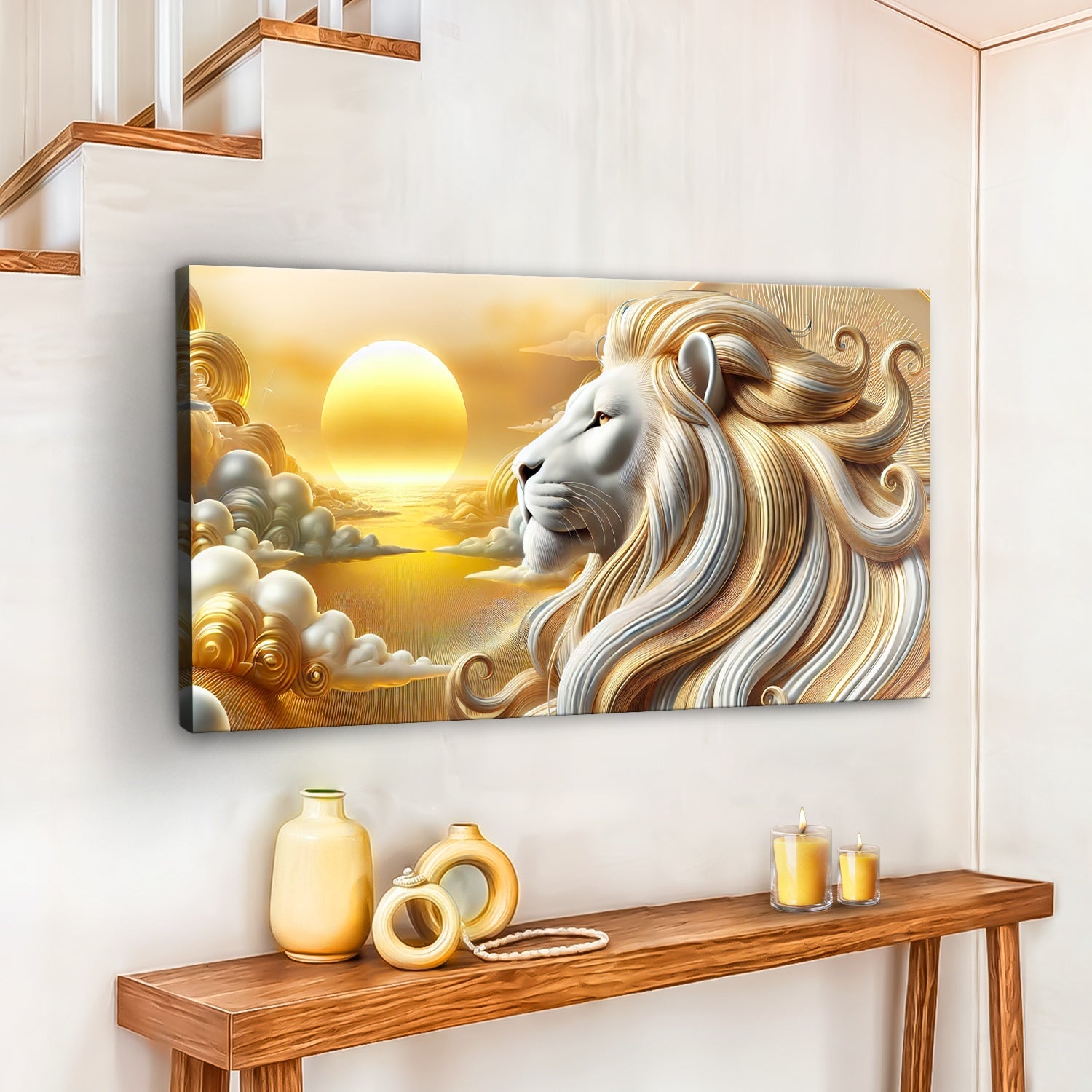 3D Majestic Lion Wall Art V on sale at MyriadMart