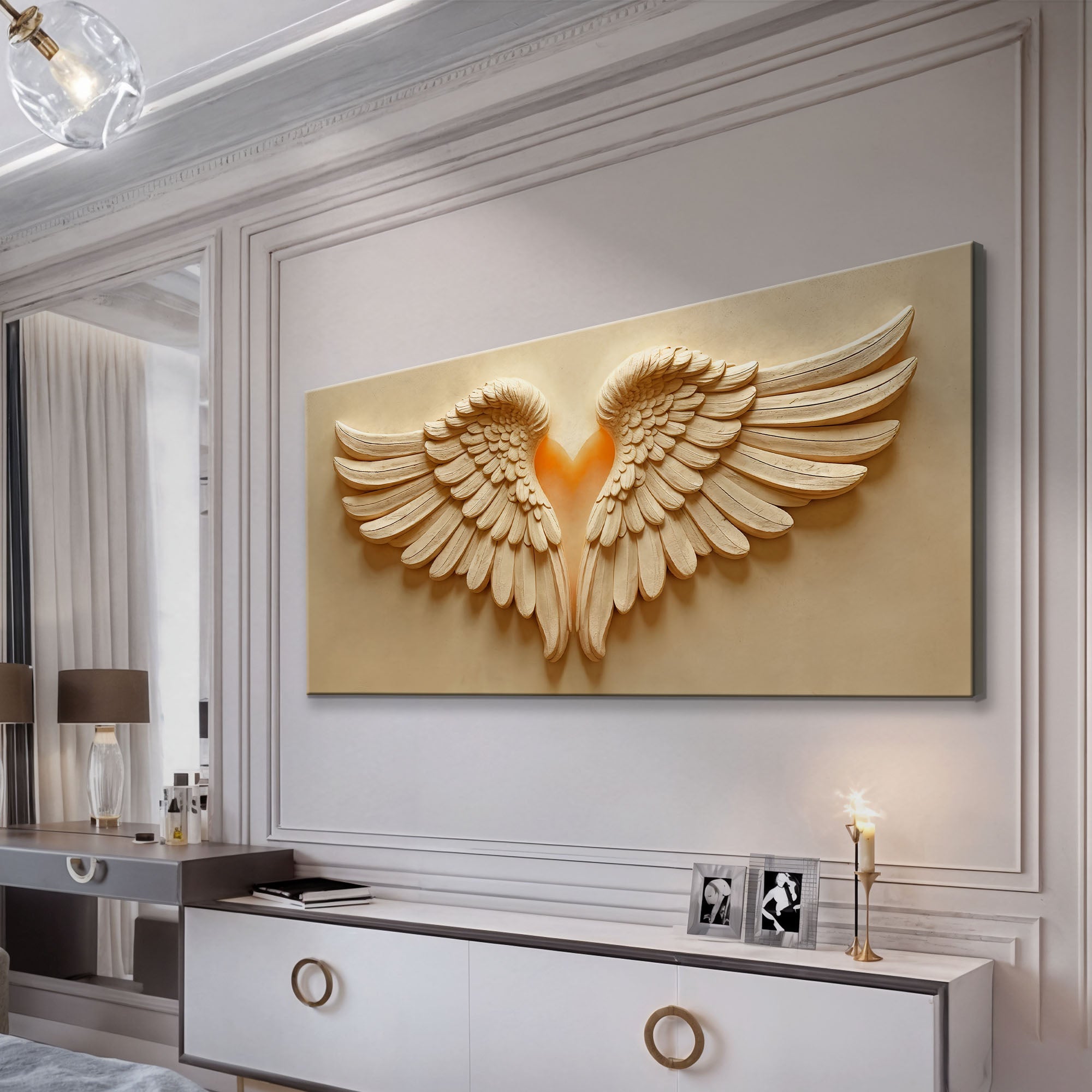 Wings Of Devotion Wall Art on sale at MyriadMart