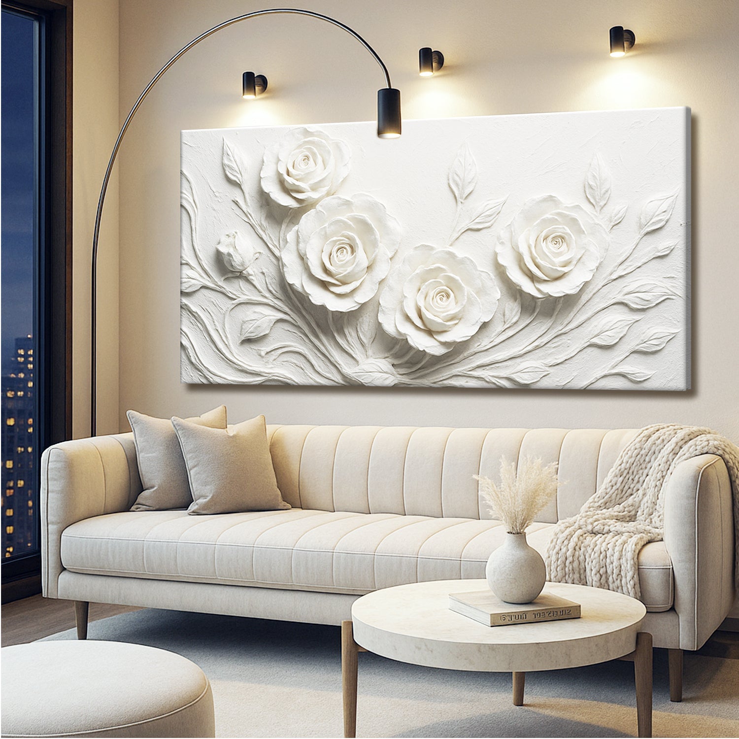 Floral Abstract Wall Art on sale at MyriadMart