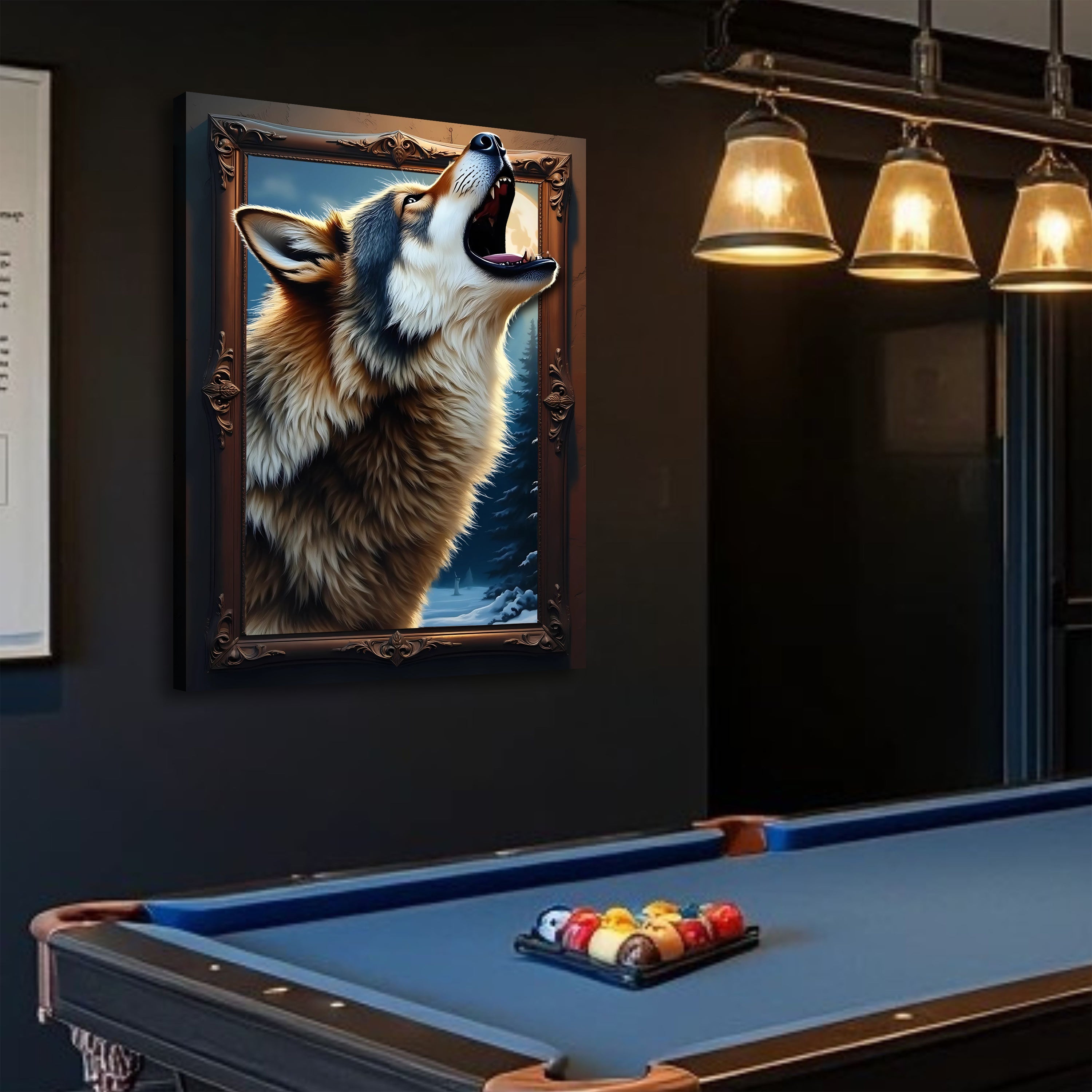 3D Wolf Wall Art on sale at MyriadMart