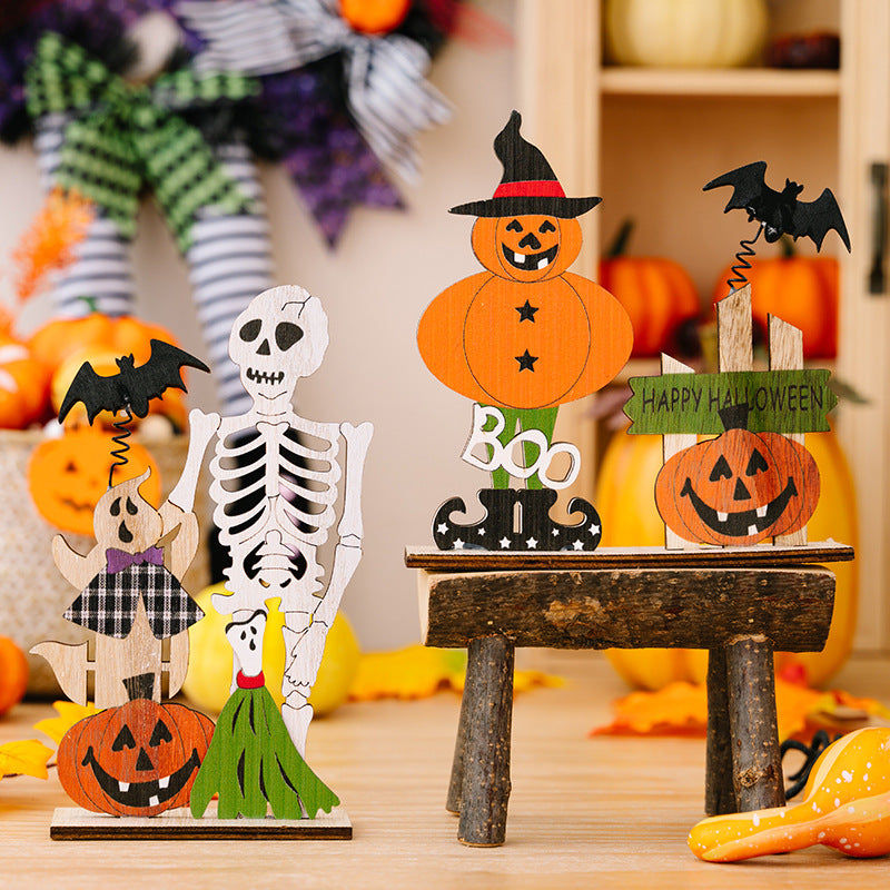2-Piece Halloween Element Decor Ornaments - MyriadMart