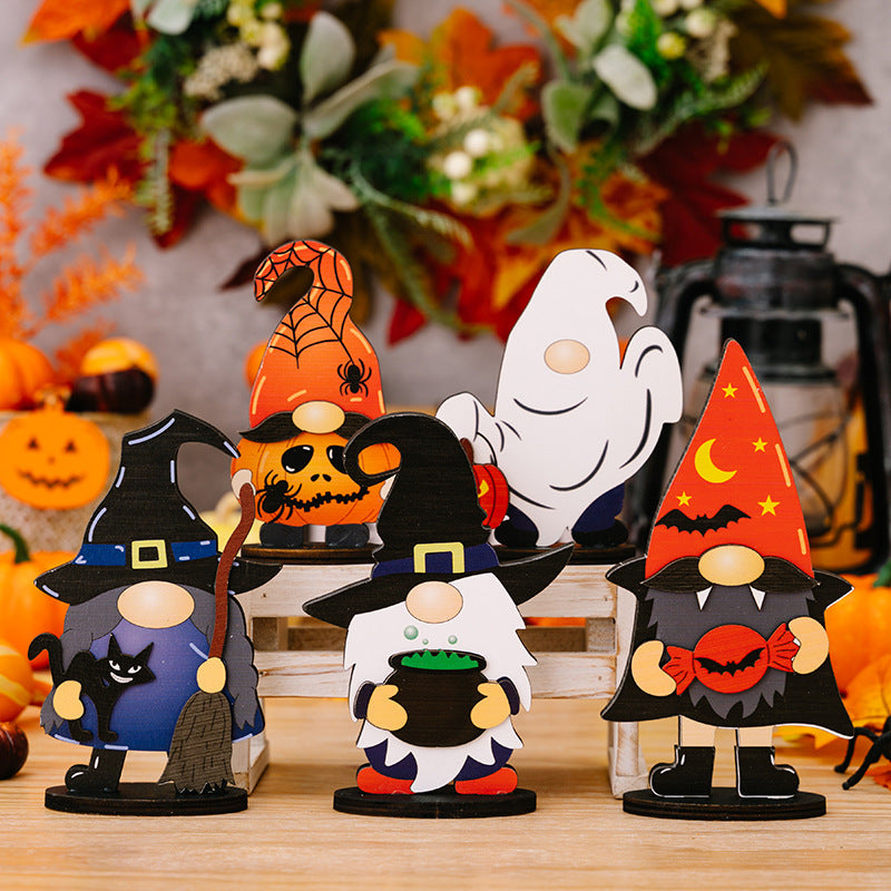 Assorted 2-Piece Halloween Element Ornaments - MyriadMart