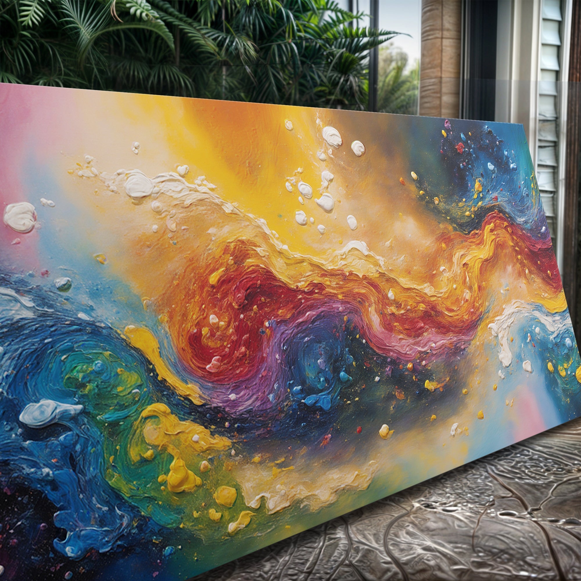 Chroma Nova Impasto Wall Art on sale at MyriadMart