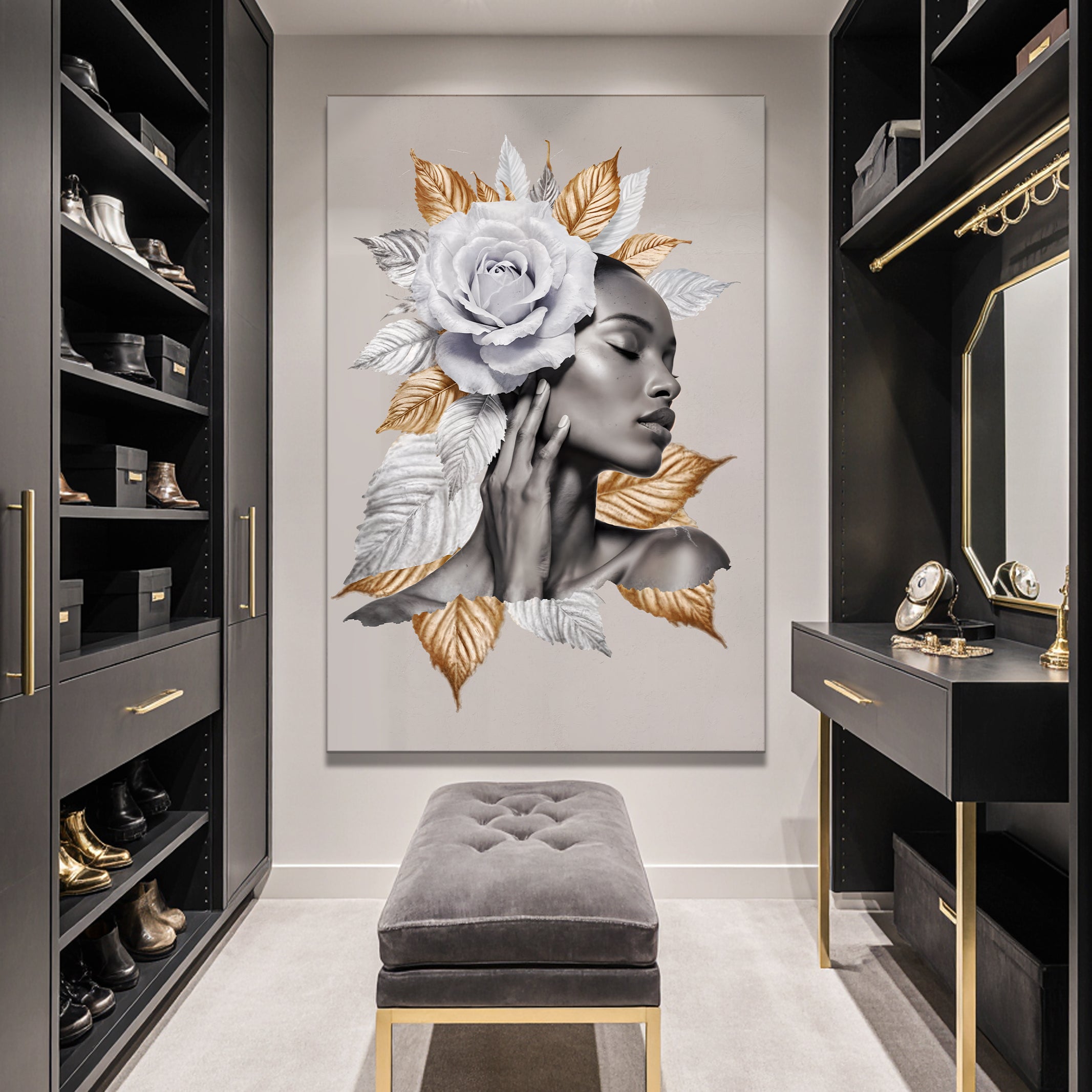 Floral Majesty Wall Art on sale at MyriadMart