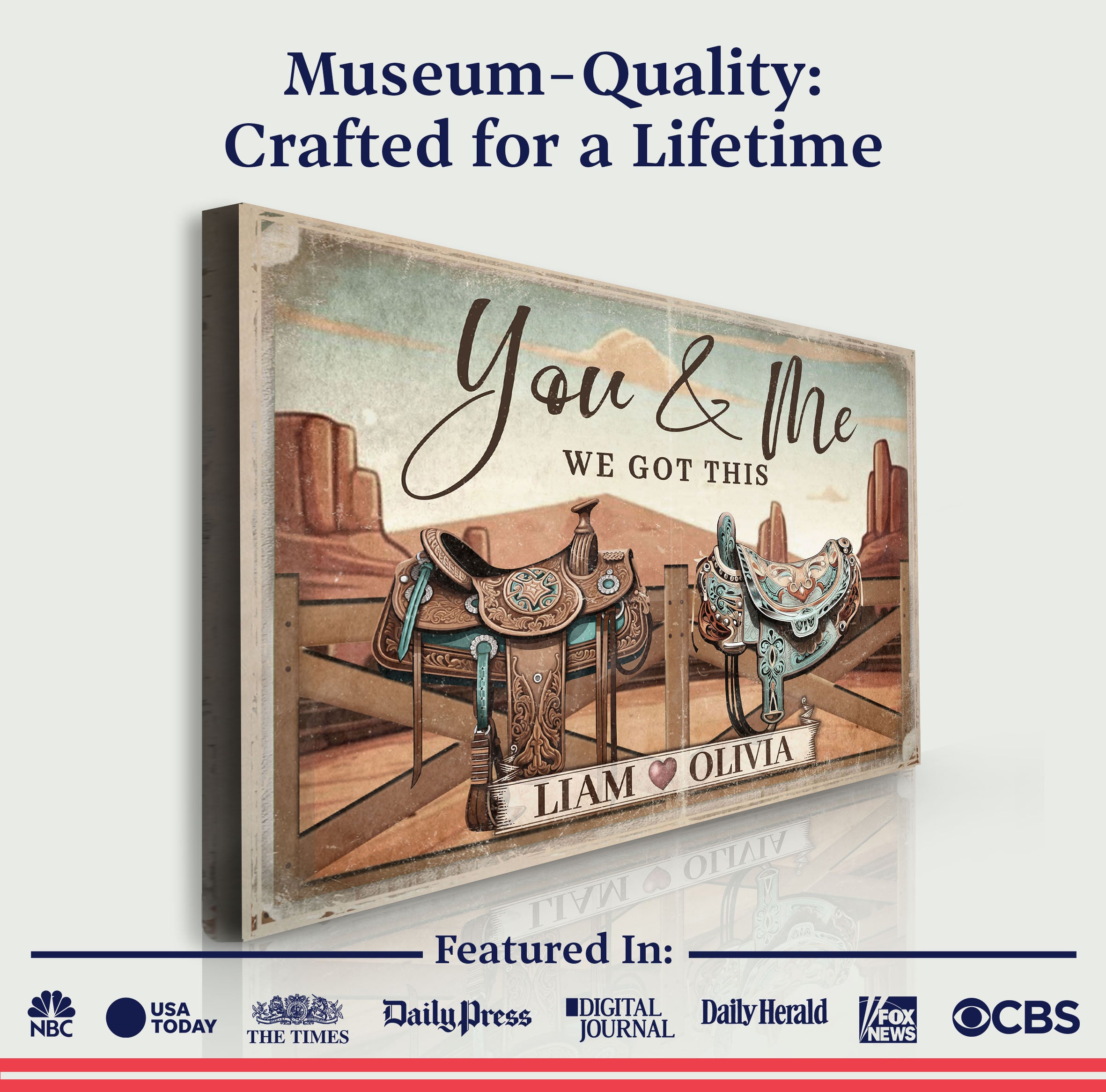 Cowboy Themed We Got This Couple Sign II on sale at MyriadMart