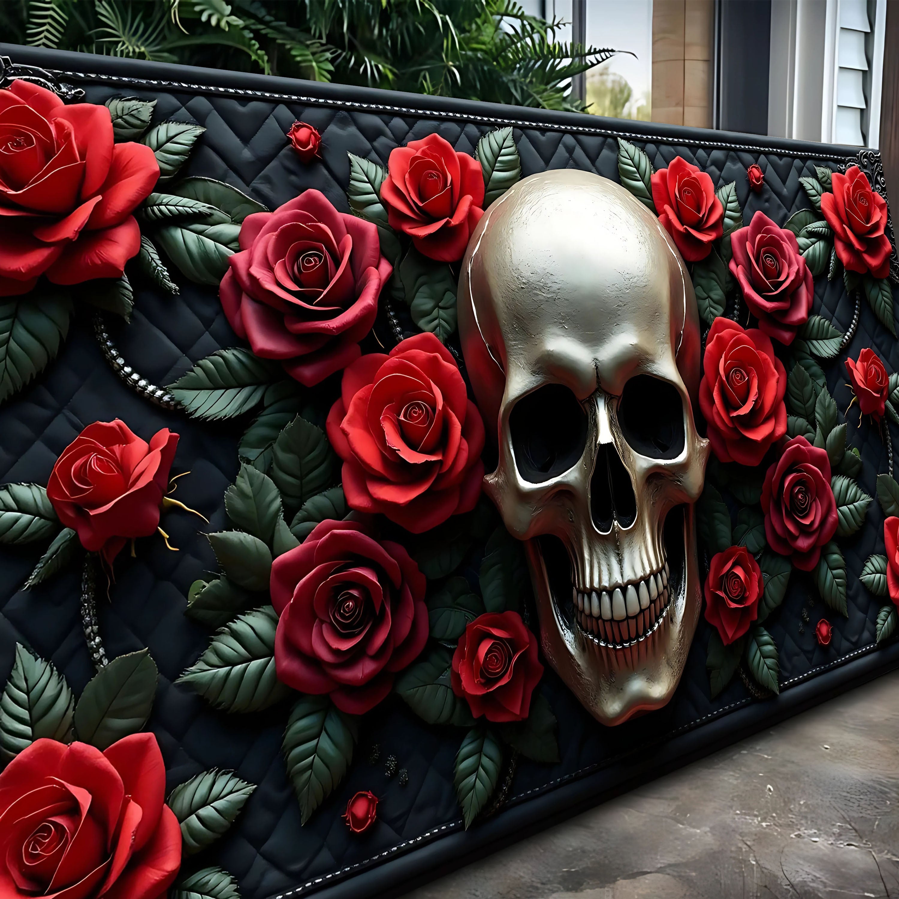 3D Vintage Skull Wall Art V on sale at MyriadMart