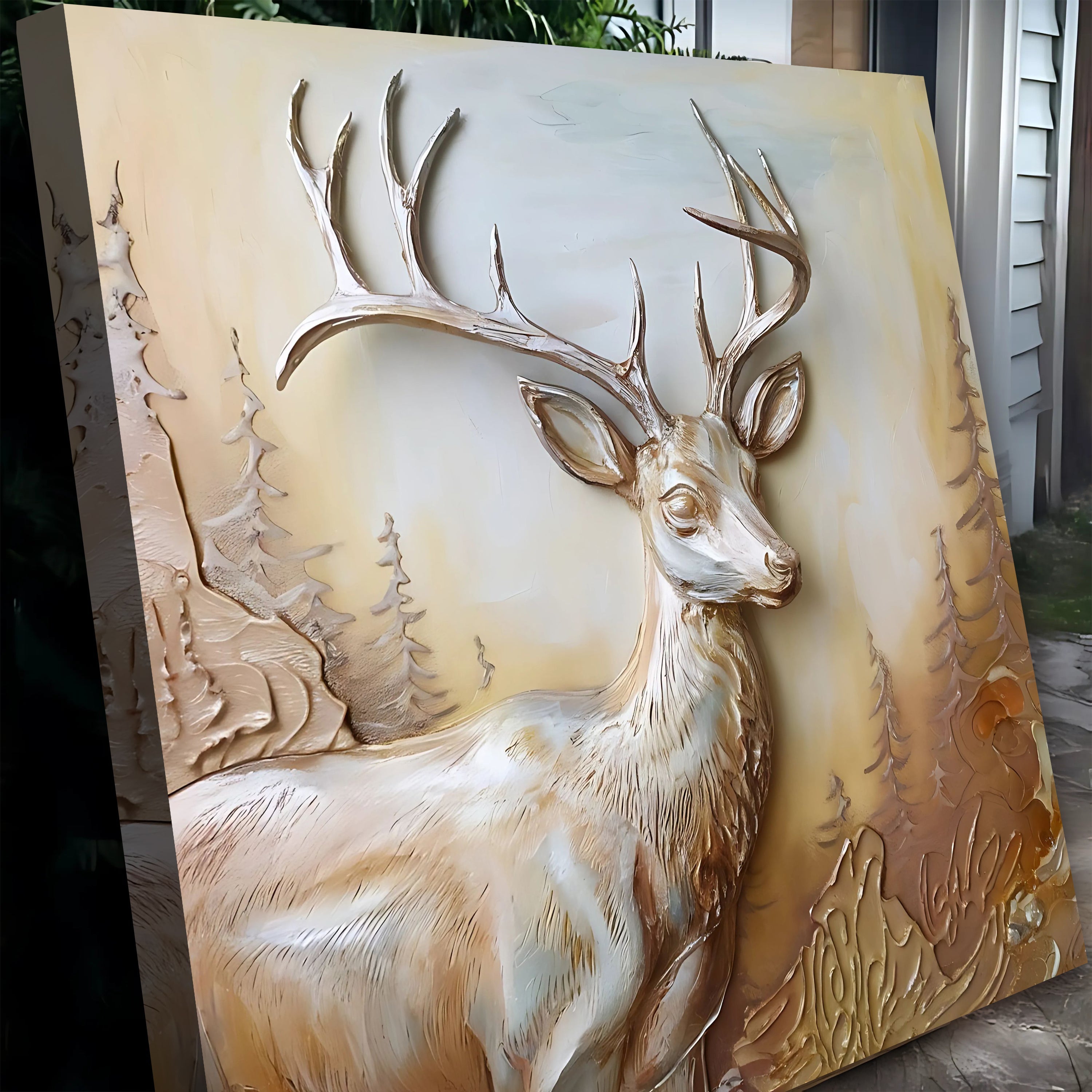 3D Deer Wall Art on sale at MyriadMart