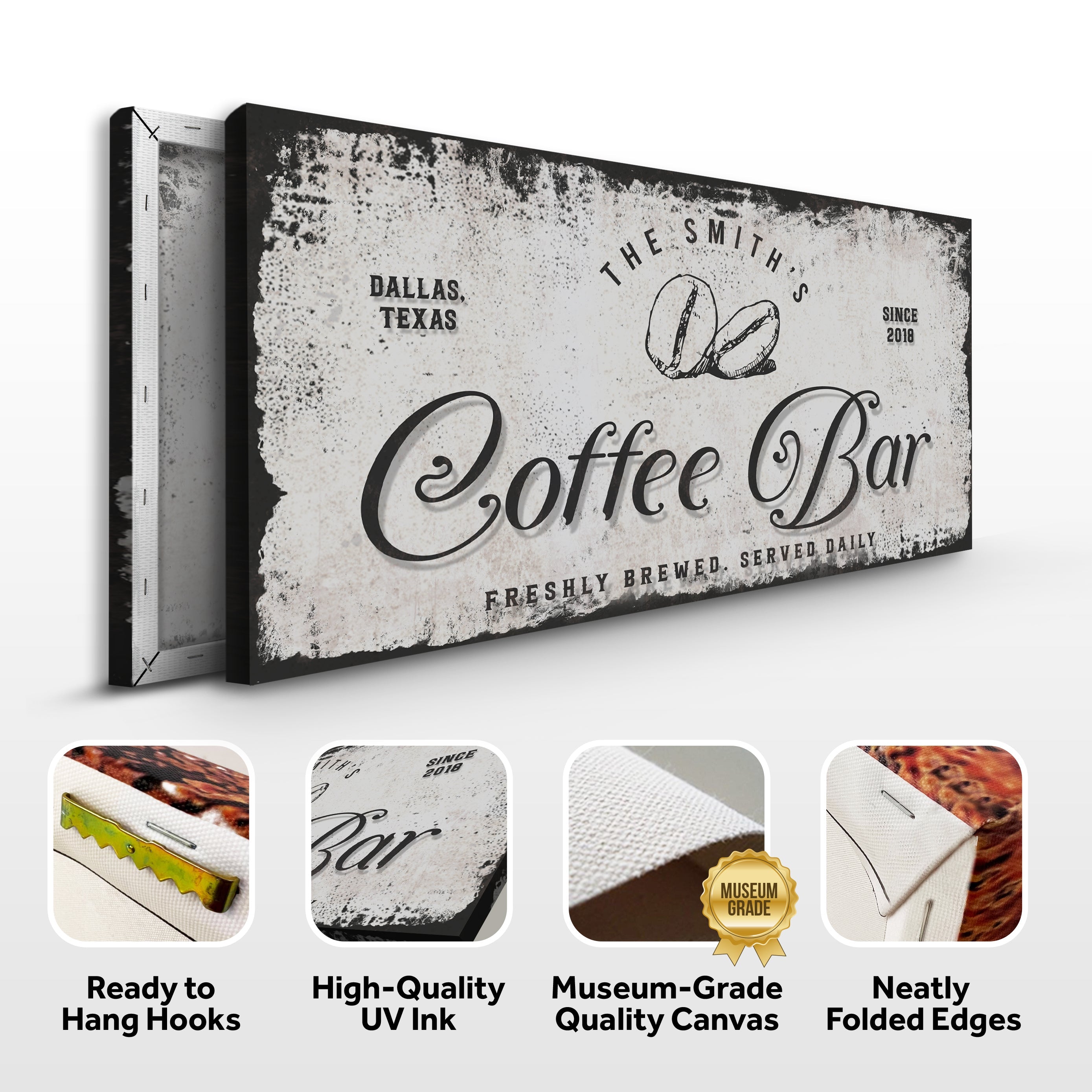 Coffee Bar Sign IV on sale at MyriadMart