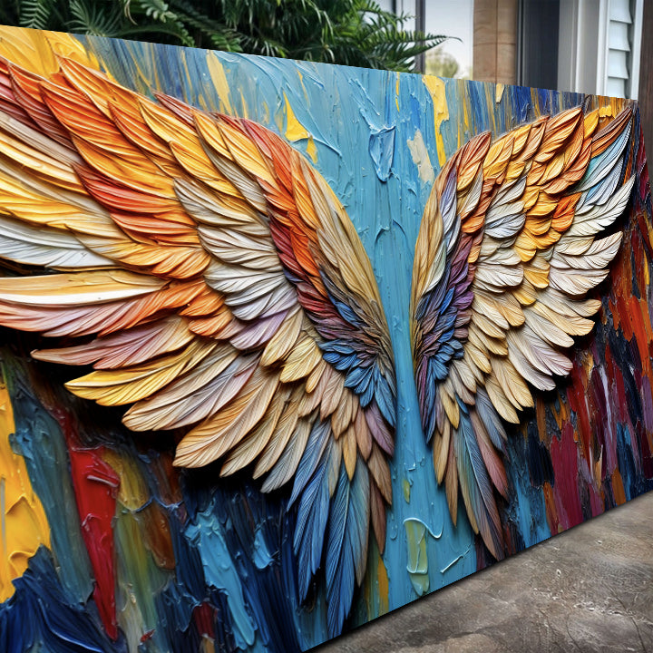 Wings of Hope Impasto Wall Art on sale at MyriadMart