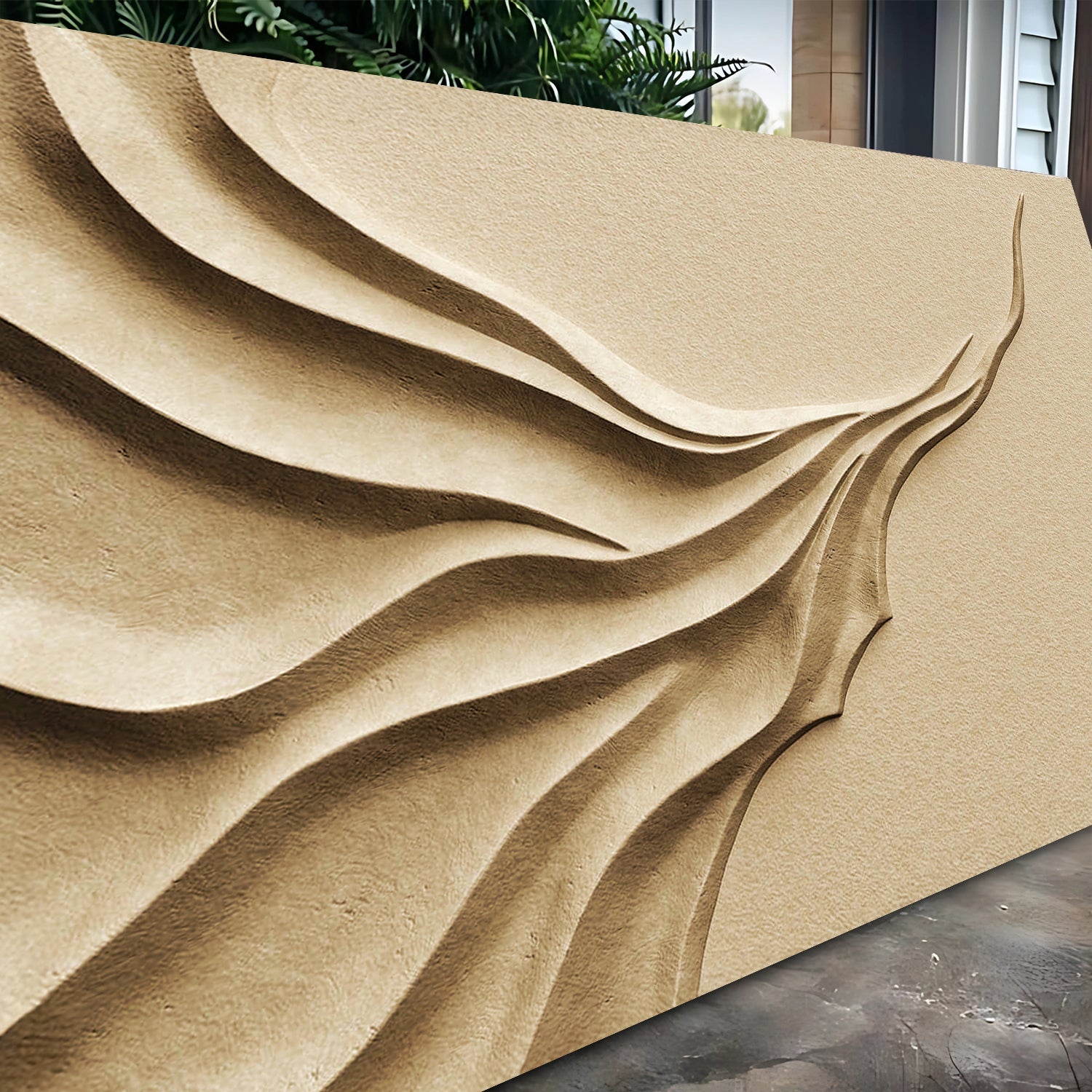 Beige Minimalist Wall Art II on sale at MyriadMart