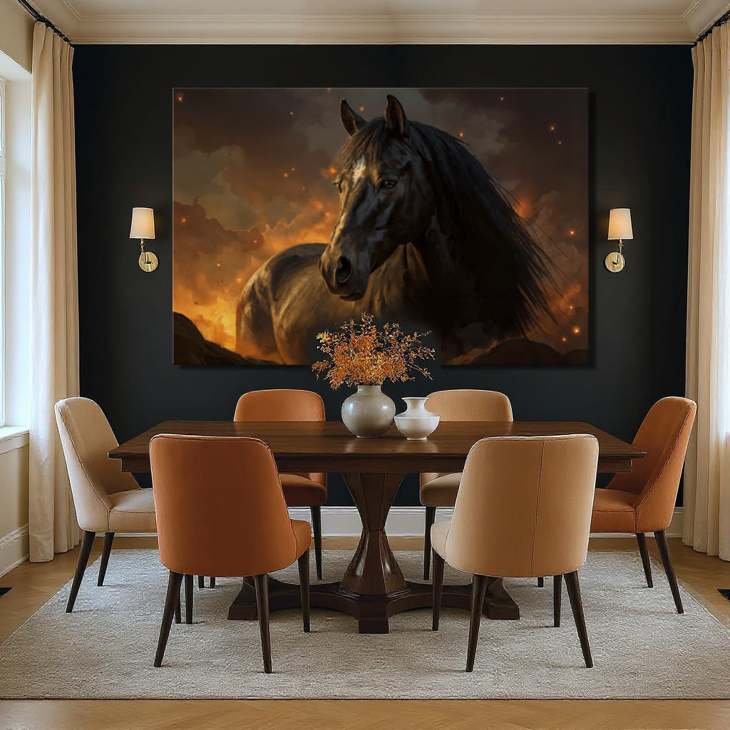 Horse Watercolor Wall Art on sale at MyriadMart