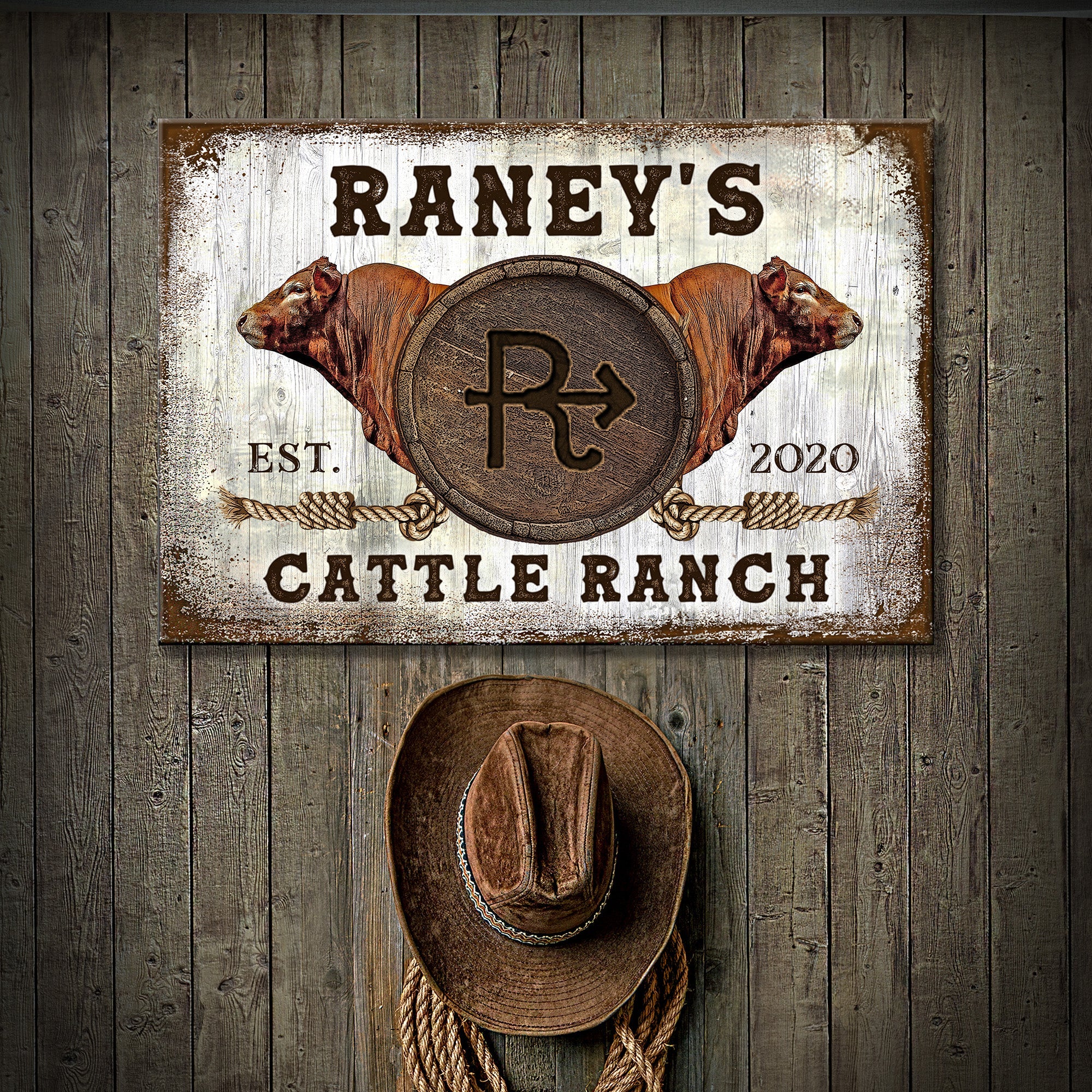 Cattle Brand - Limousin Sign on sale at MyriadMart