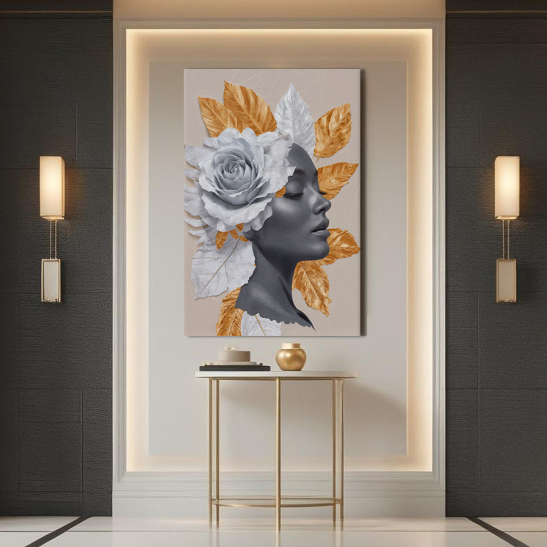 Floral Majesty Wall Art IV on sale at MyriadMart
