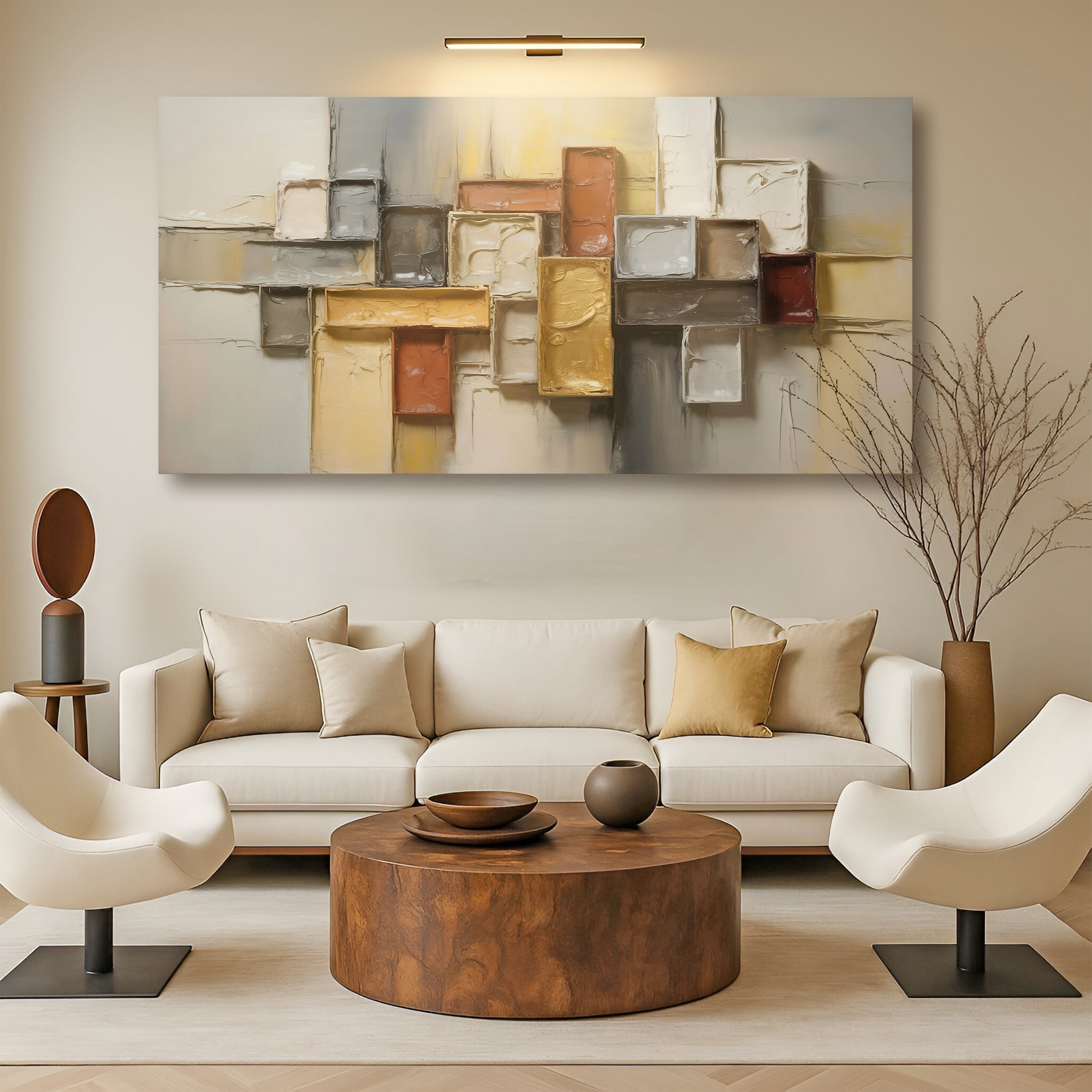 Shape Pattern Minimalist Abstract Wall Art on sale at MyriadMart