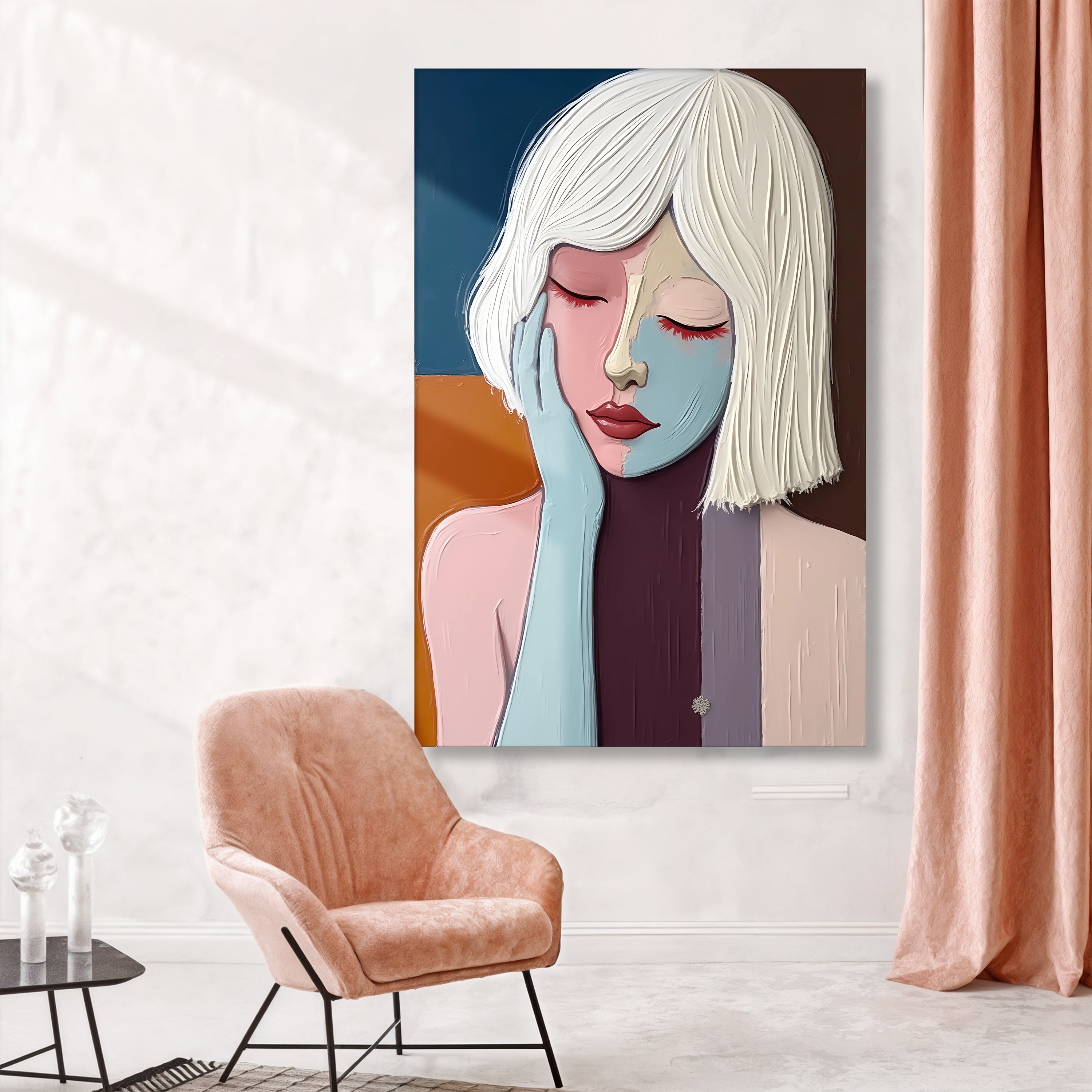 Abstract Portrait Wall Art on sale at MyriadMart