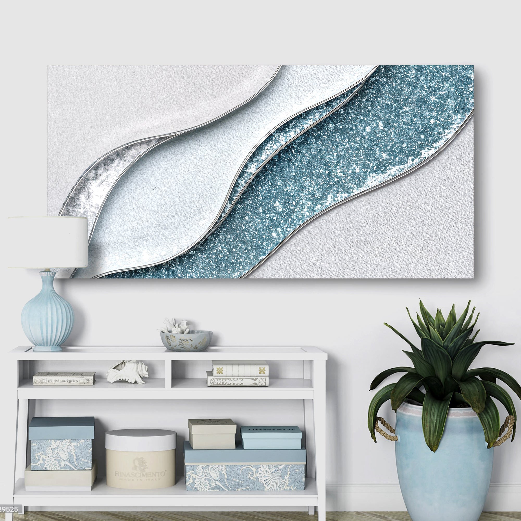 Lighter Waves Wall Art on sale at MyriadMart