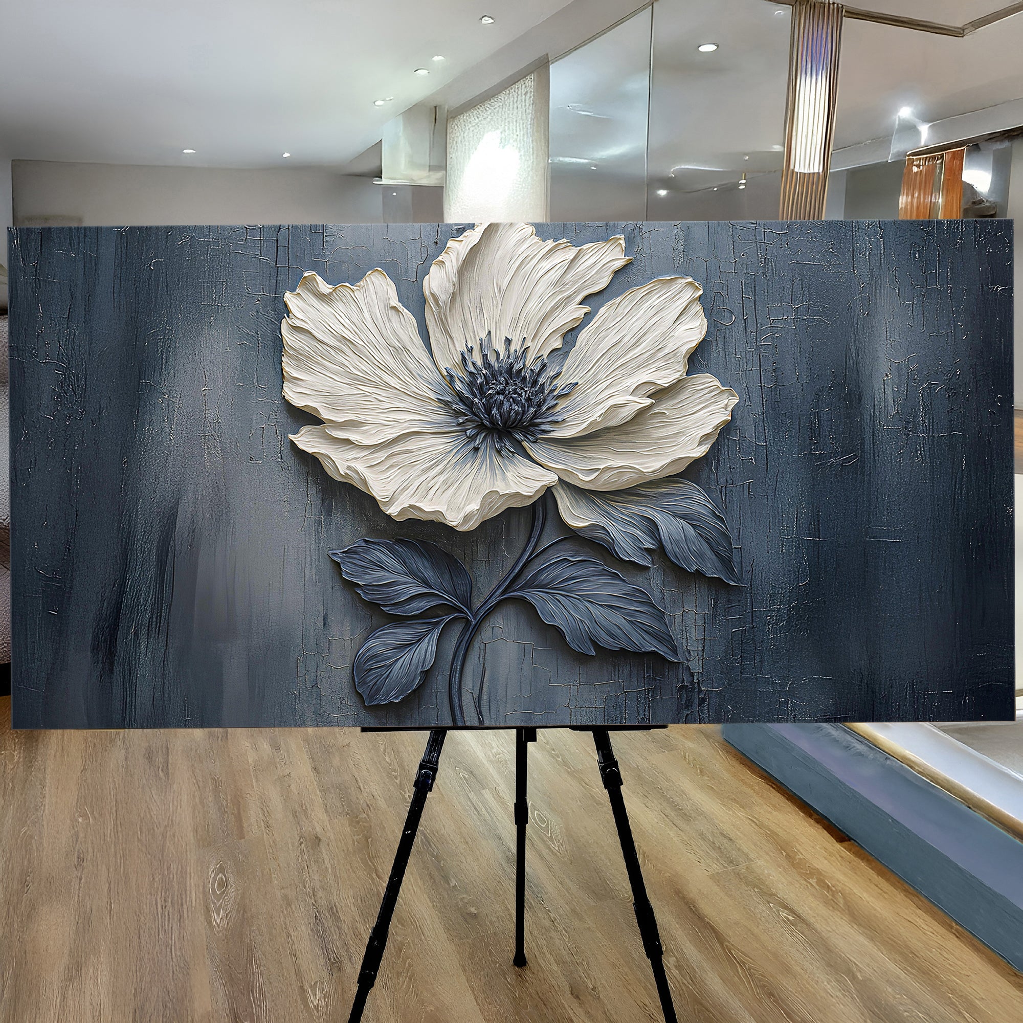 Floral Clay Relief Wall Art on sale at MyriadMart