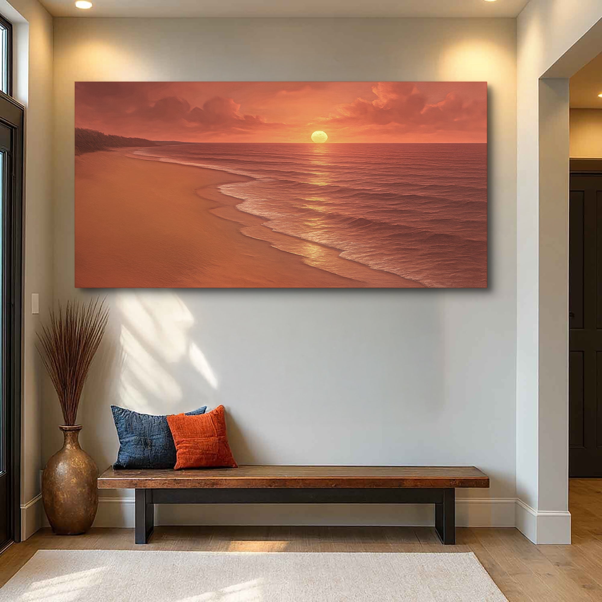 Beach Shoreline Coastal Wall Art VII on sale at MyriadMart