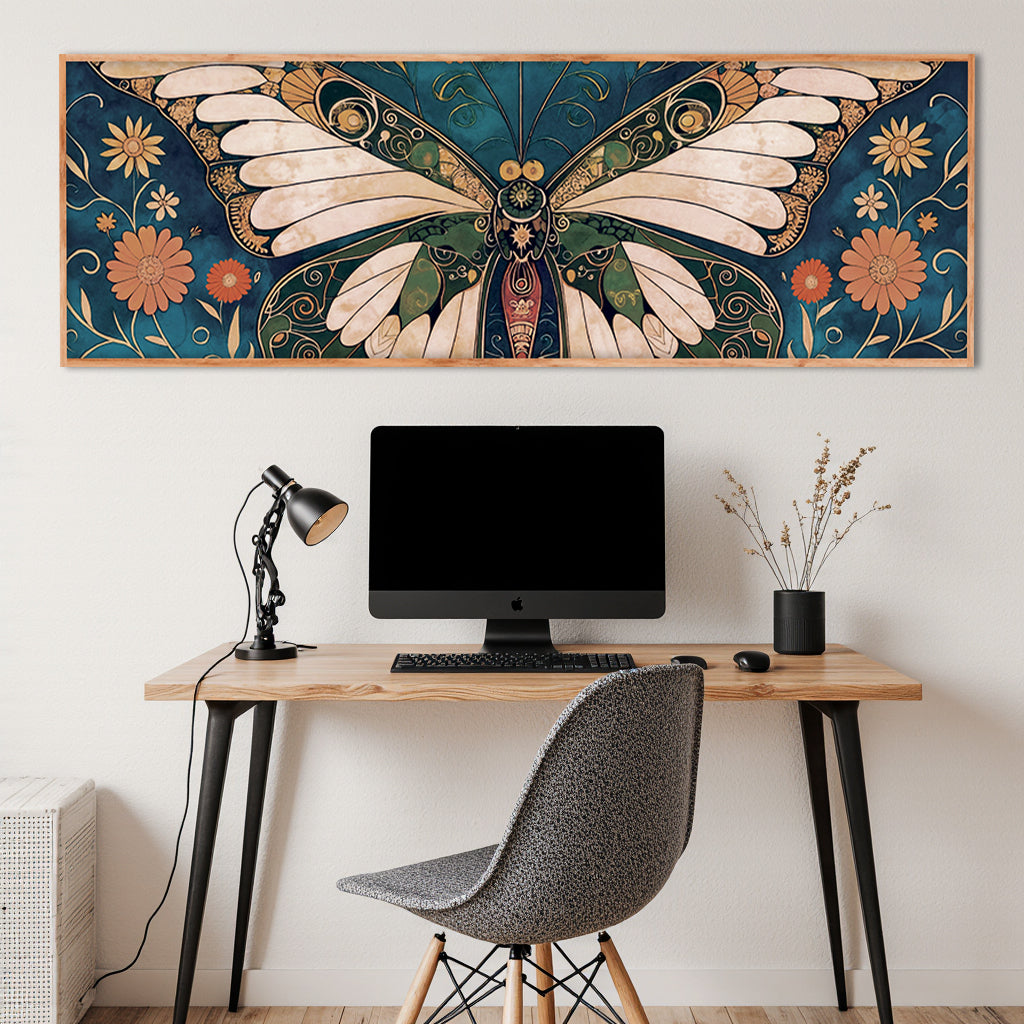 Abstract Vintage Butterfly Wall Art on sale at MyriadMart