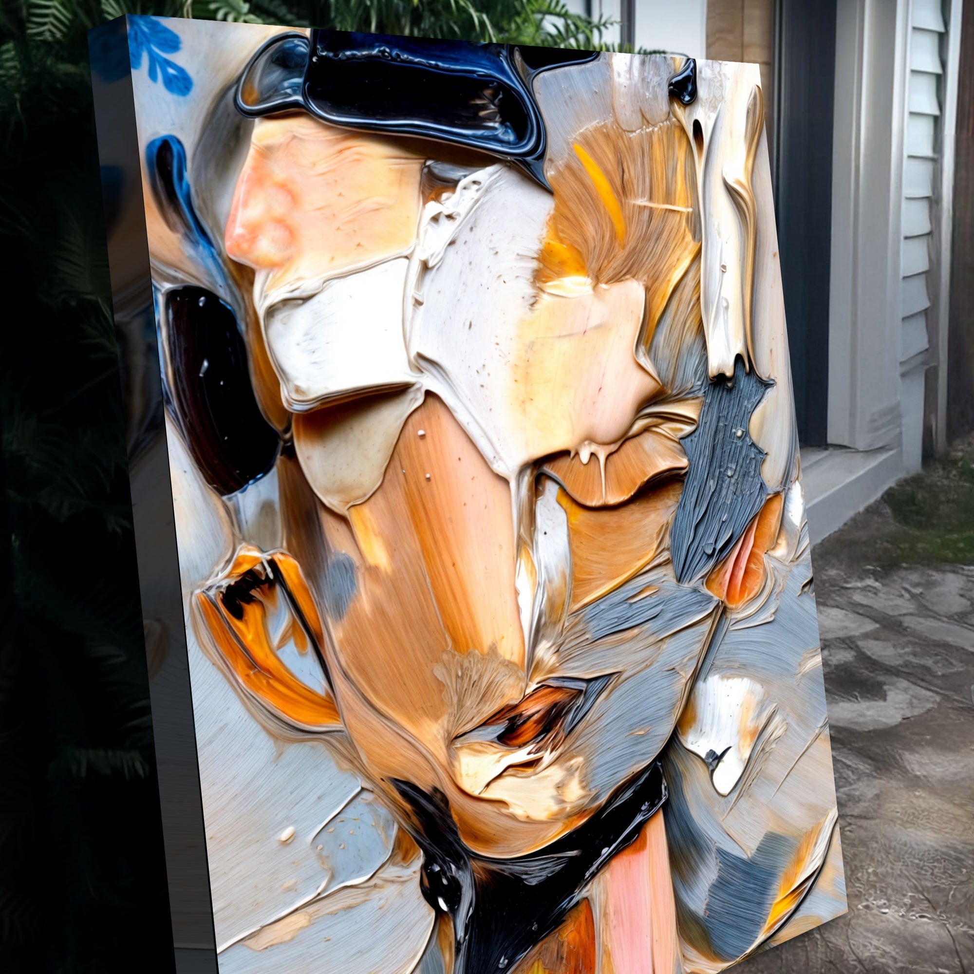 Beyond The Face Abstract Wall Art on sale at MyriadMart