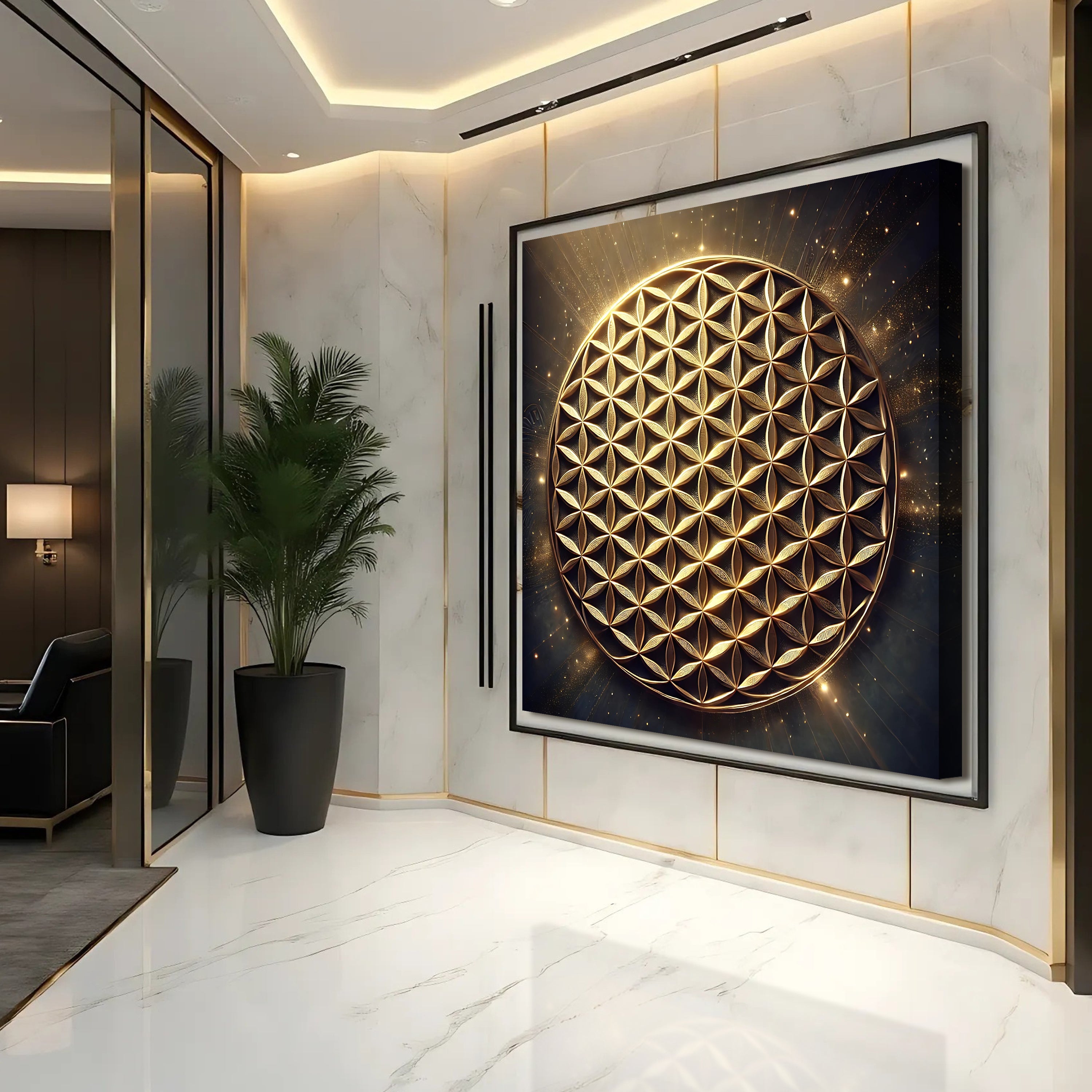 Flower Of Life Wall Art V on sale at MyriadMart
