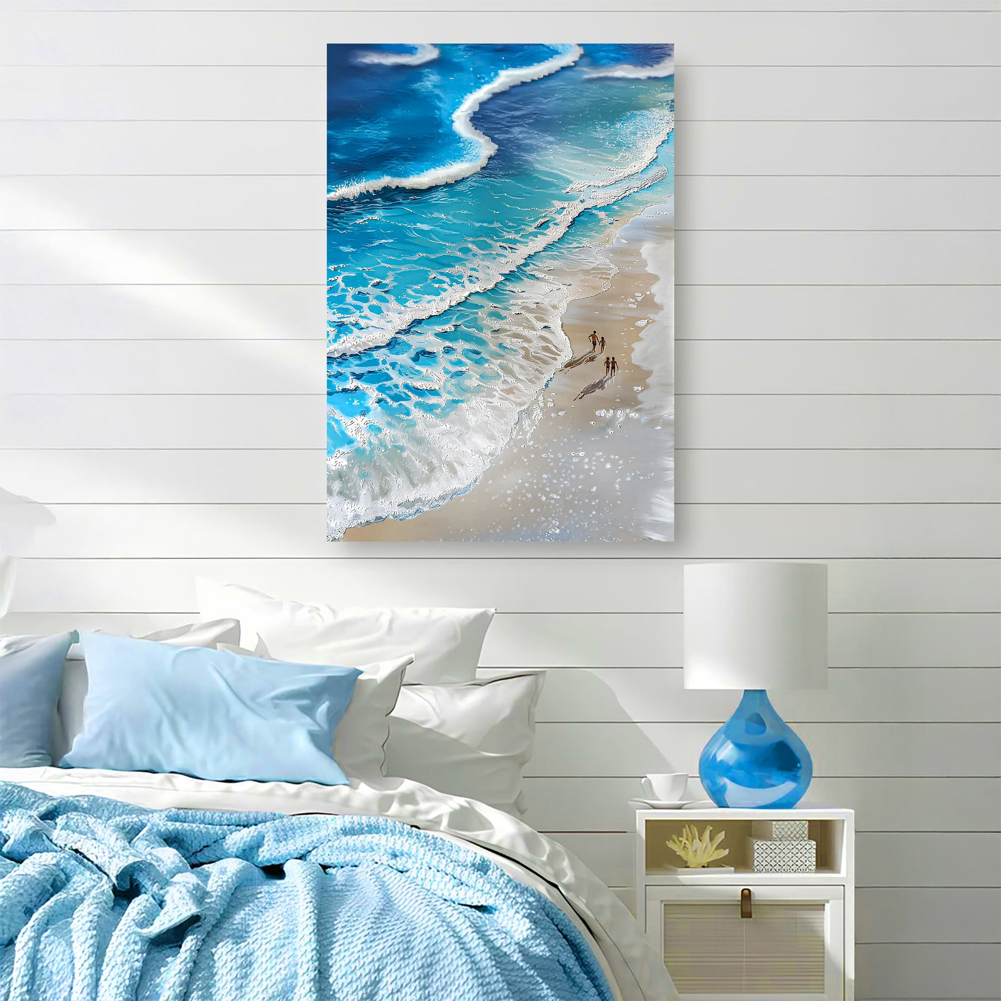 Beachfront Painting Coastal Wall Art III on sale at MyriadMart