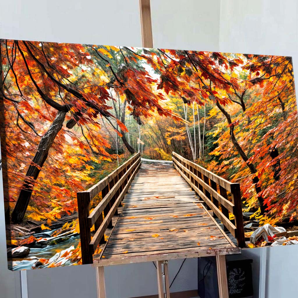 Crossing Autumn Wall Art on sale at MyriadMart