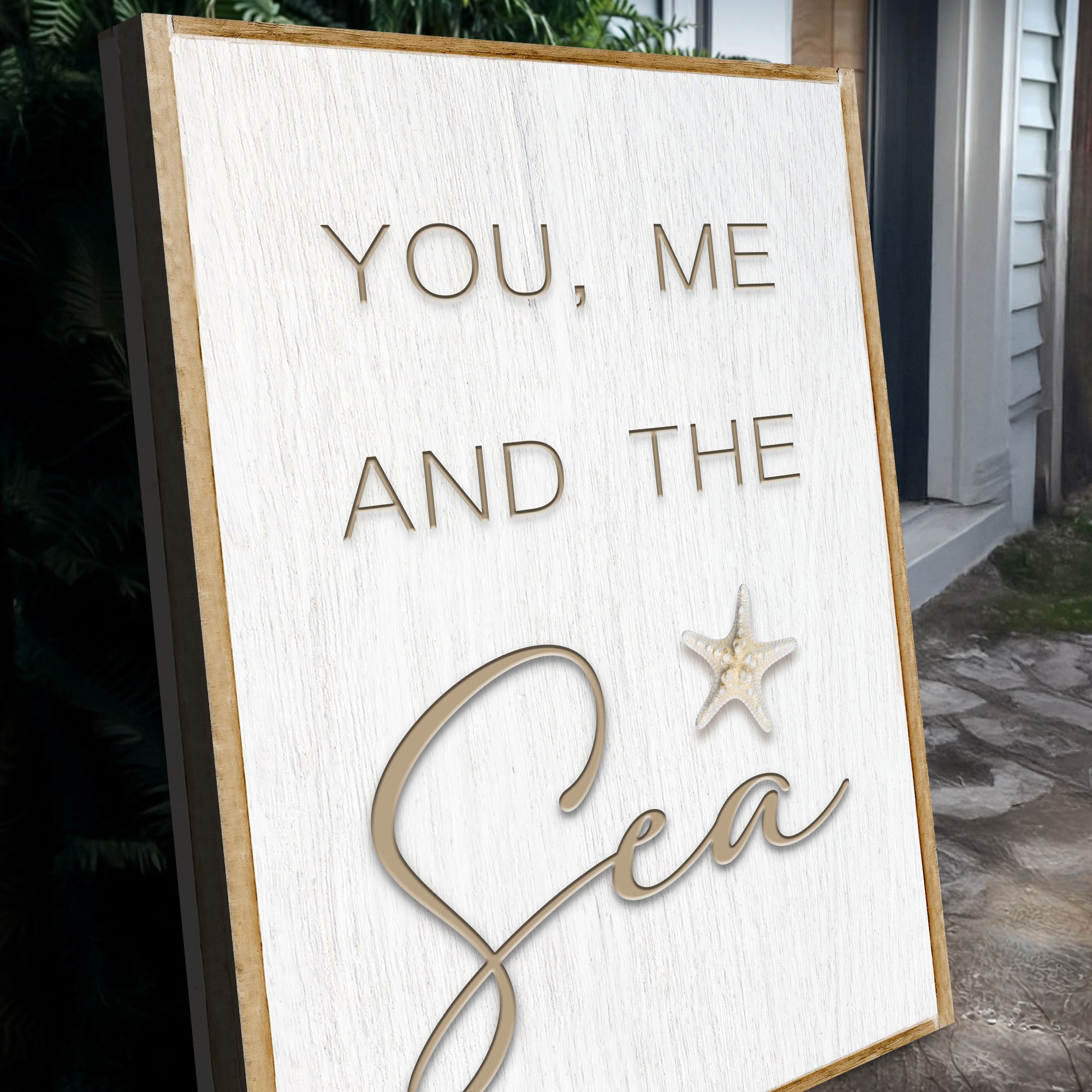 You Me and the Sea Coastal Sign V on sale at MyriadMart