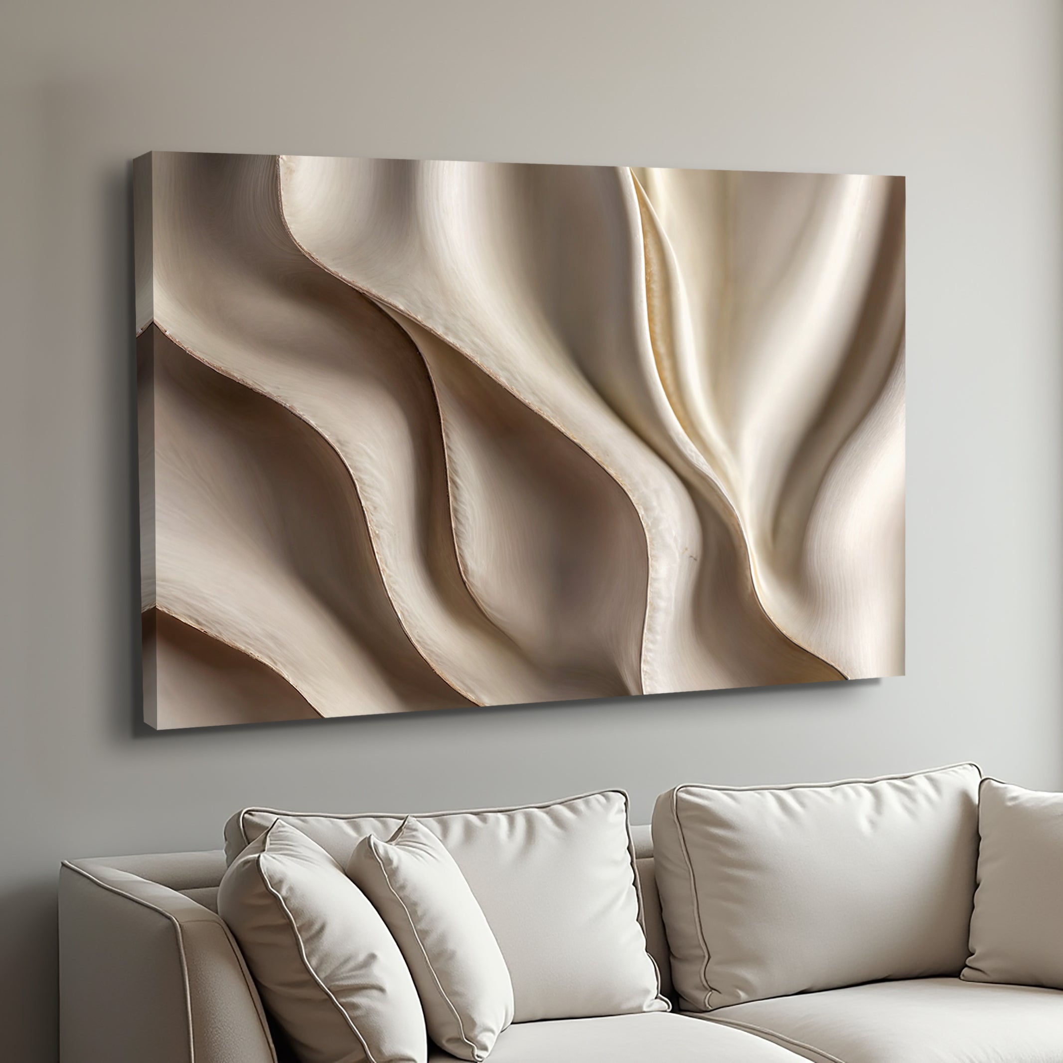 Beyond the Surface – 3D Abstract Waves Wall Art on sale at MyriadMart