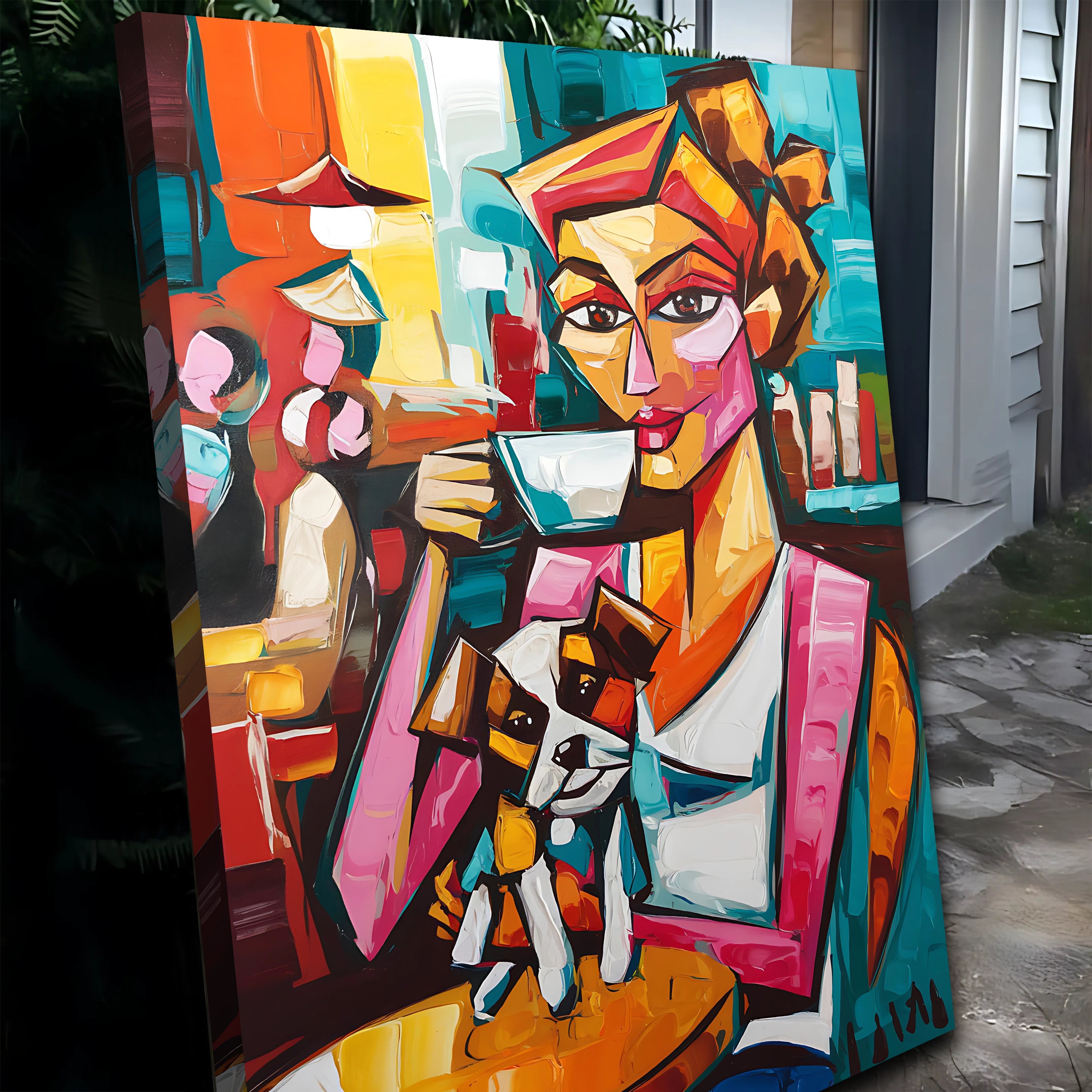 Neon Sips and Sparks Electric Wall Art on sale at MyriadMart