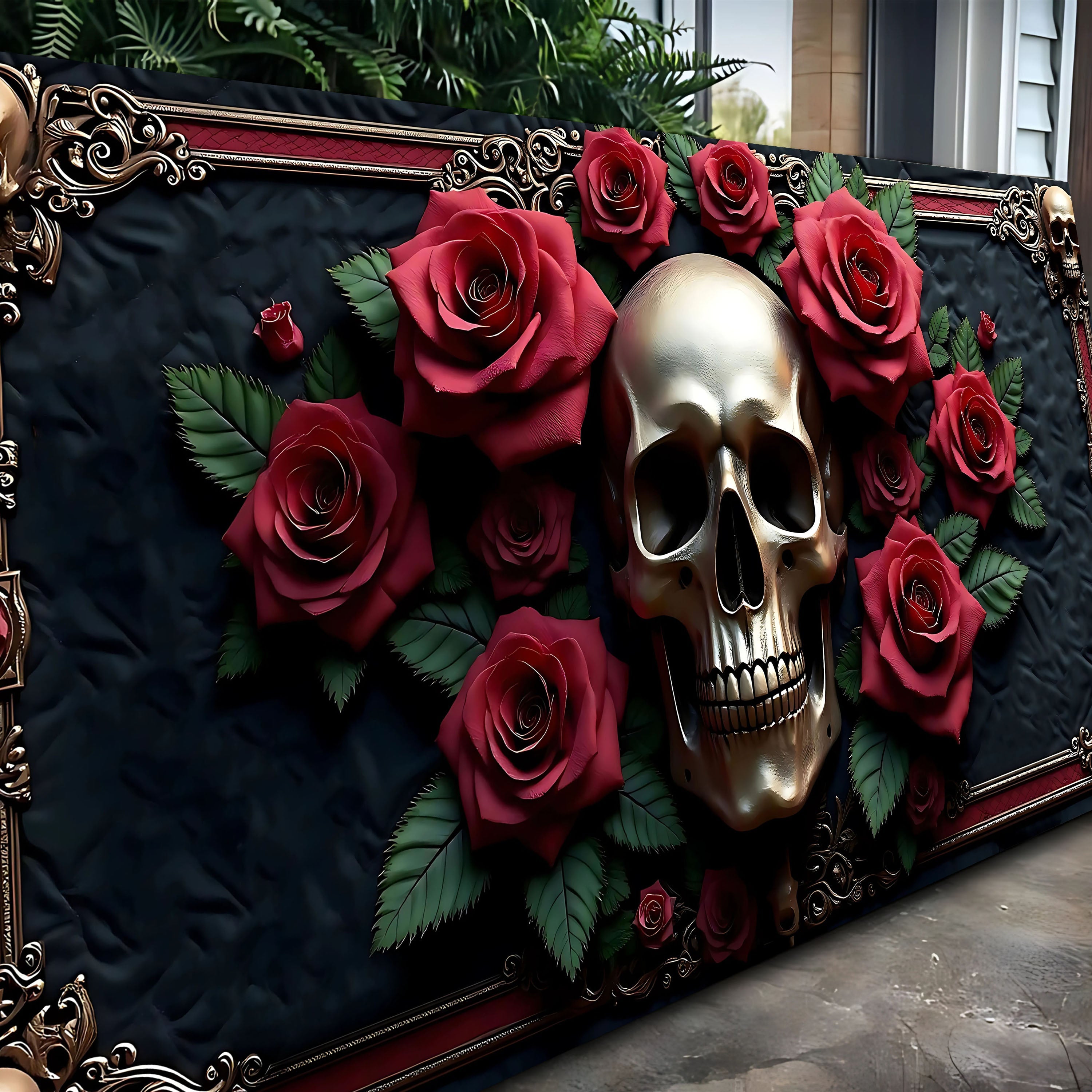 3D Vintage Skull Wall Art III on sale at MyriadMart