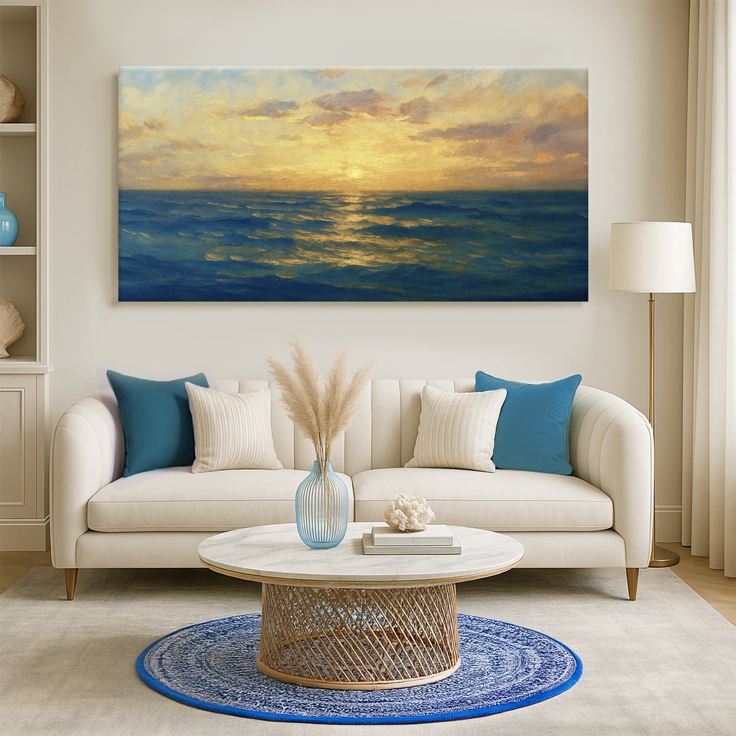 Waterscape Abstract Wall Art VII on sale at MyriadMart