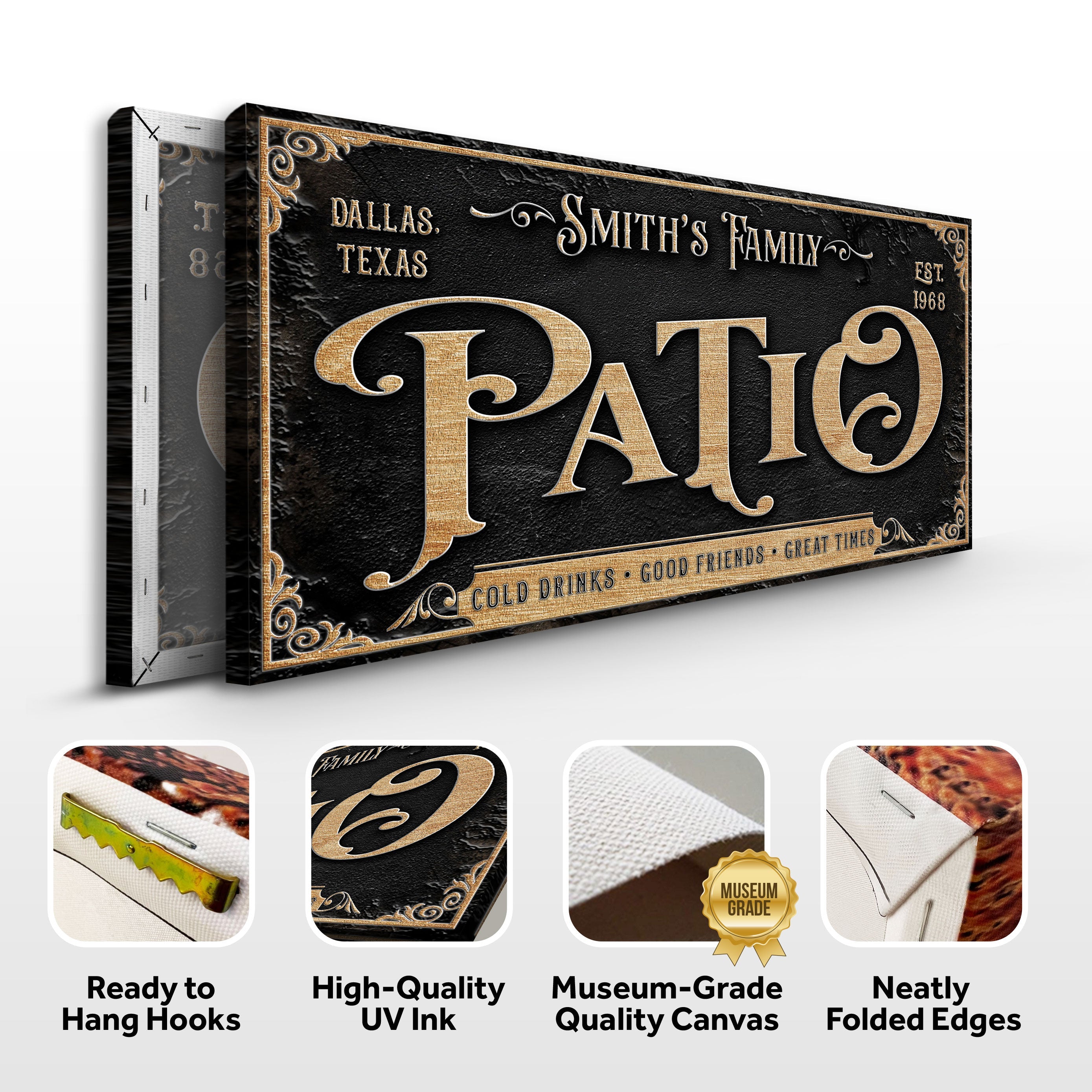 Personalized Patio Sign II on sale at MyriadMart