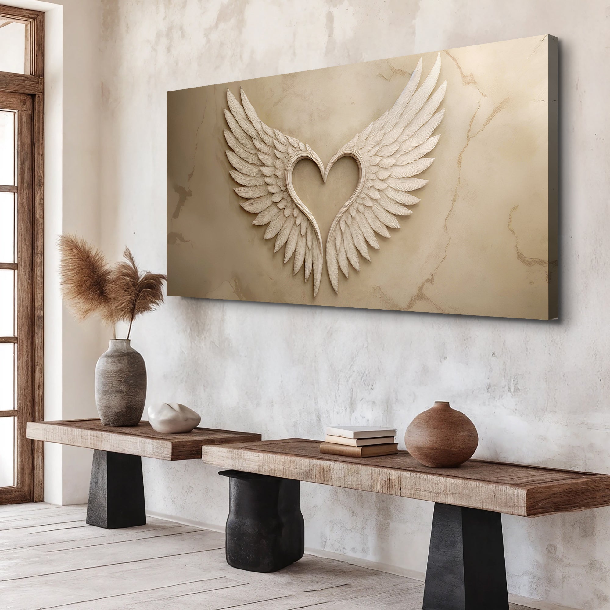 Wings Of Love Abstract Wall Art on sale at MyriadMart