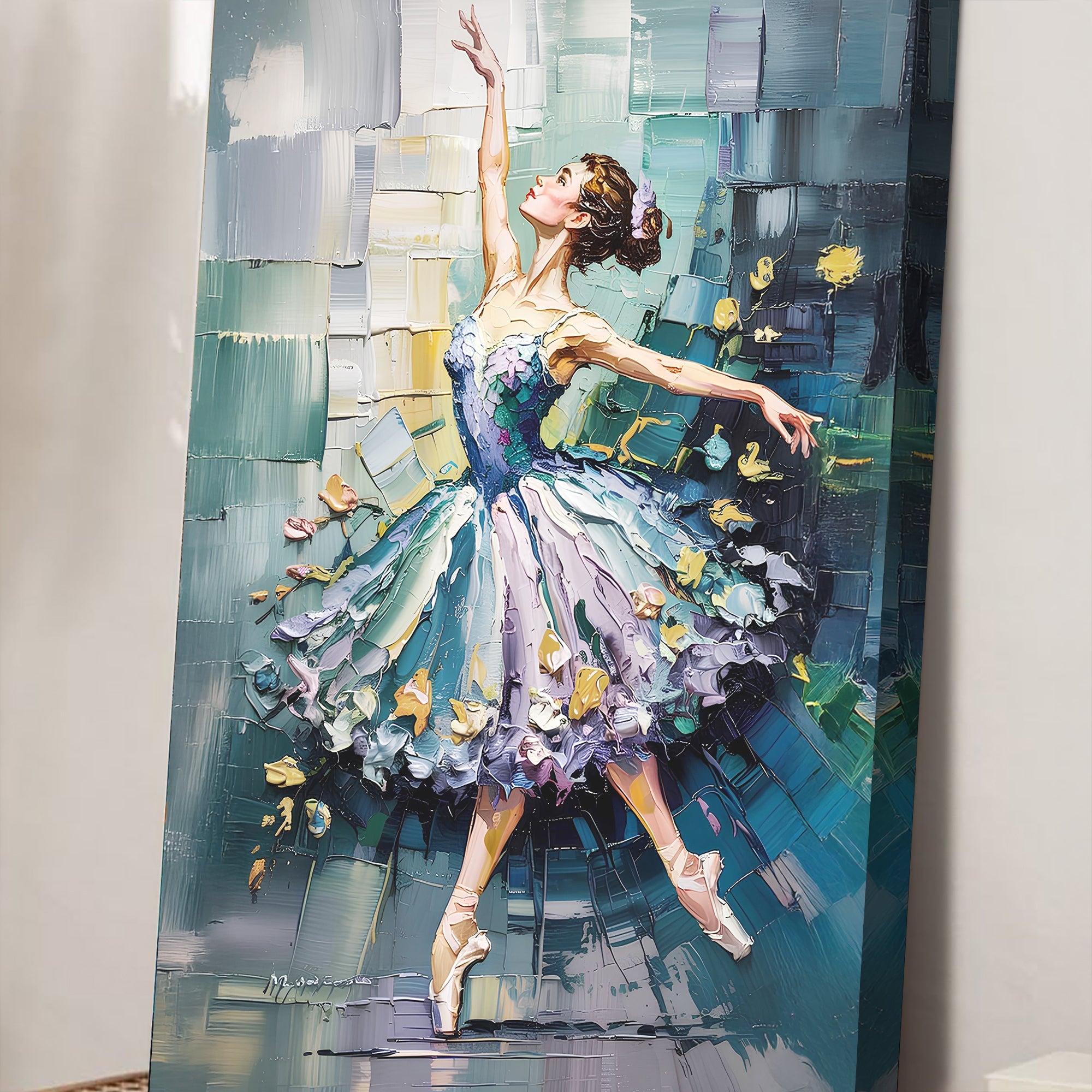 Ballerina Abstract Wall Art on sale at MyriadMart
