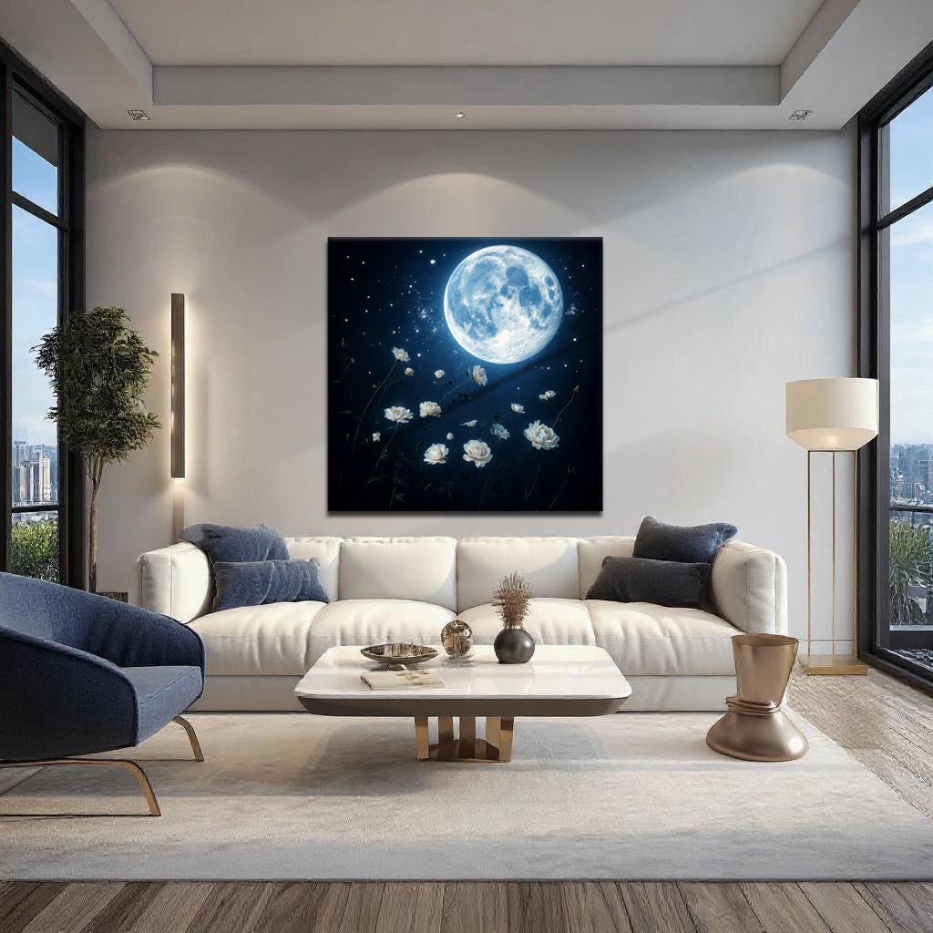 Lunar Canvas Wall Art on sale at MyriadMart