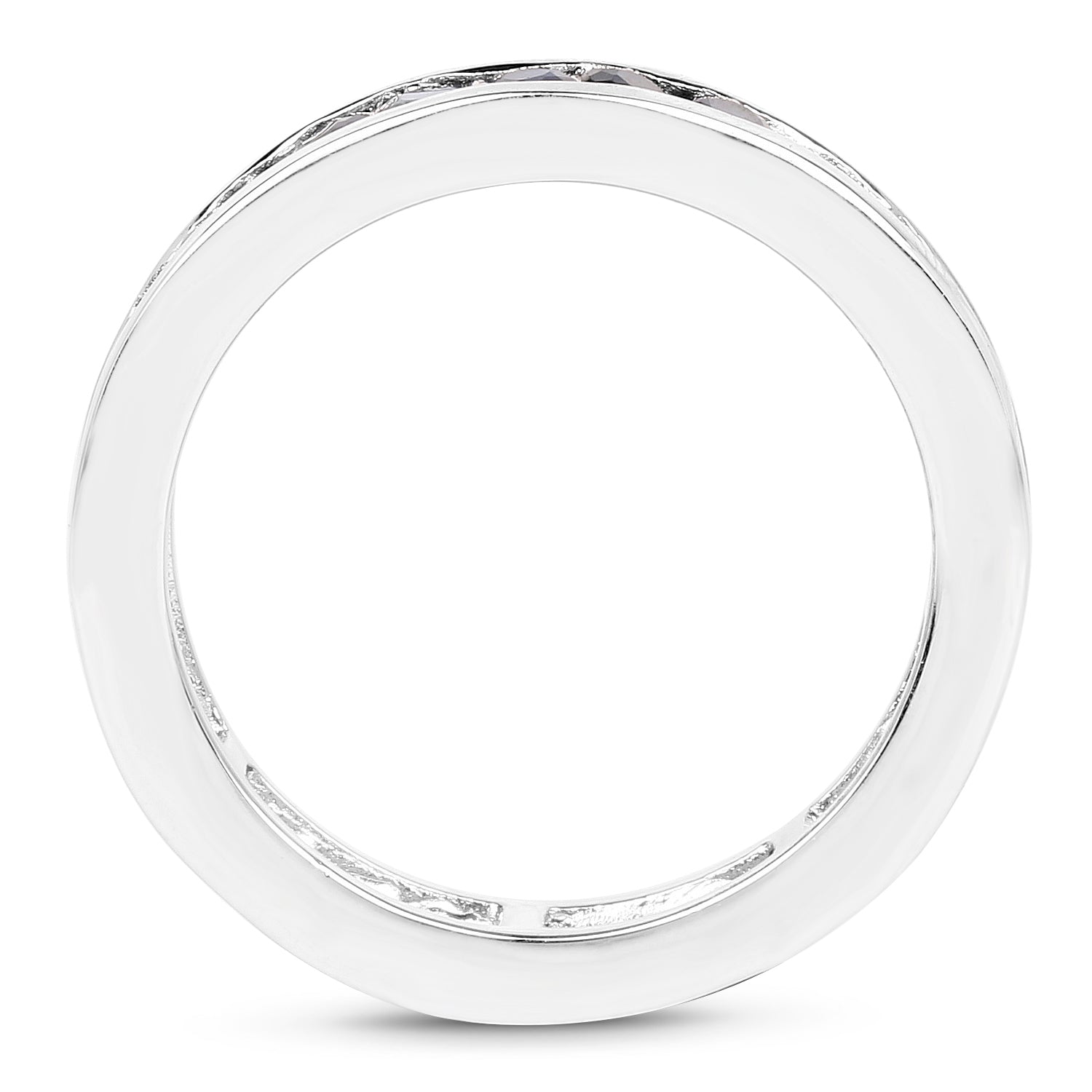 2.00 Carat Genuine Blue Sapphire .925 Sterling Silver Ring on sale at MyriadMart