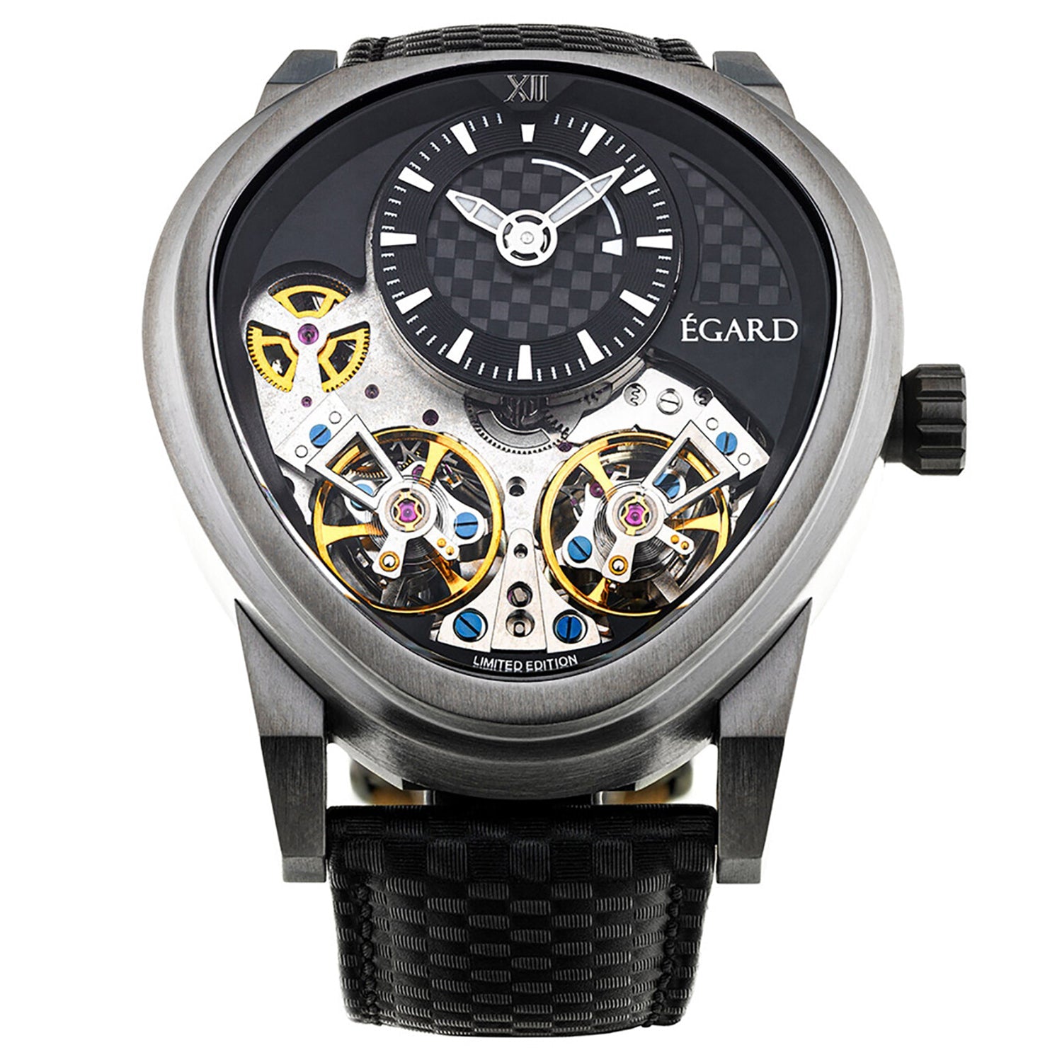 Egard Men's Quantus Carbon Beast Automatic on sale at MyriadMart