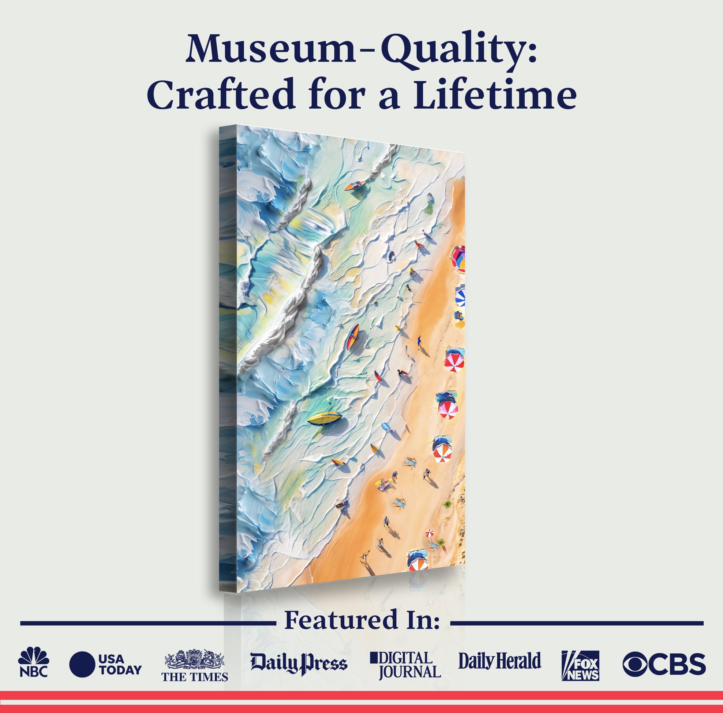 Beach Days Wall Art III on sale at MyriadMart