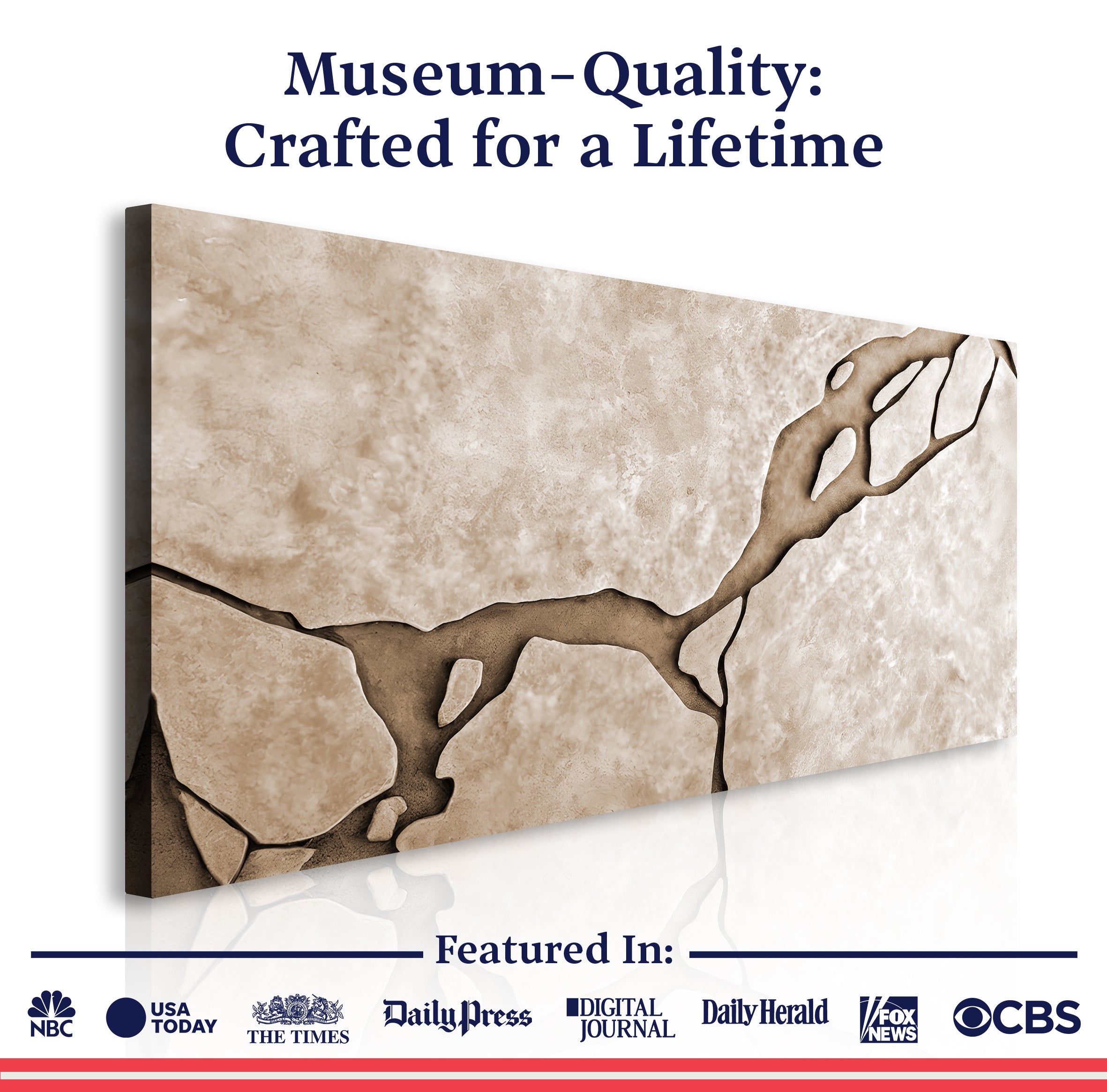 Muddy Abstract Wall Art on sale at MyriadMart