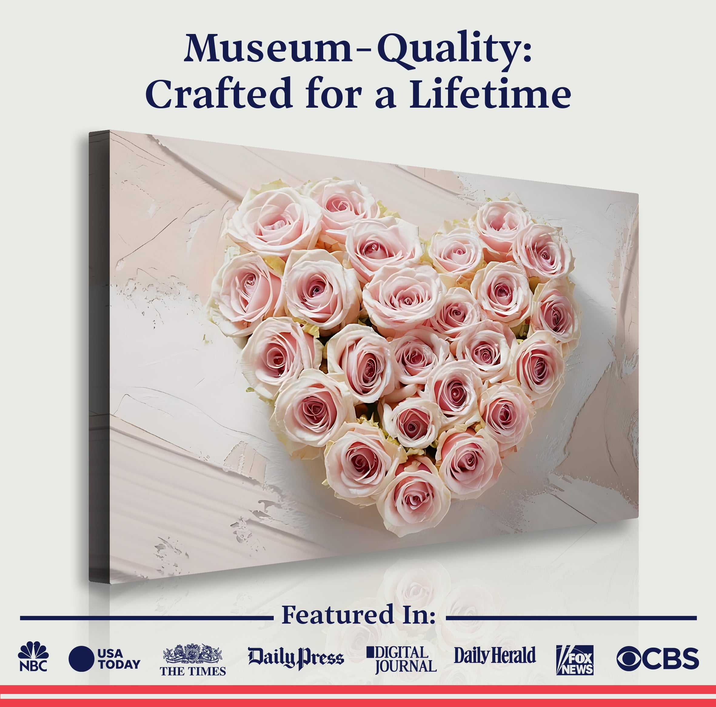 Floral Heart Wall Art IV on sale at MyriadMart