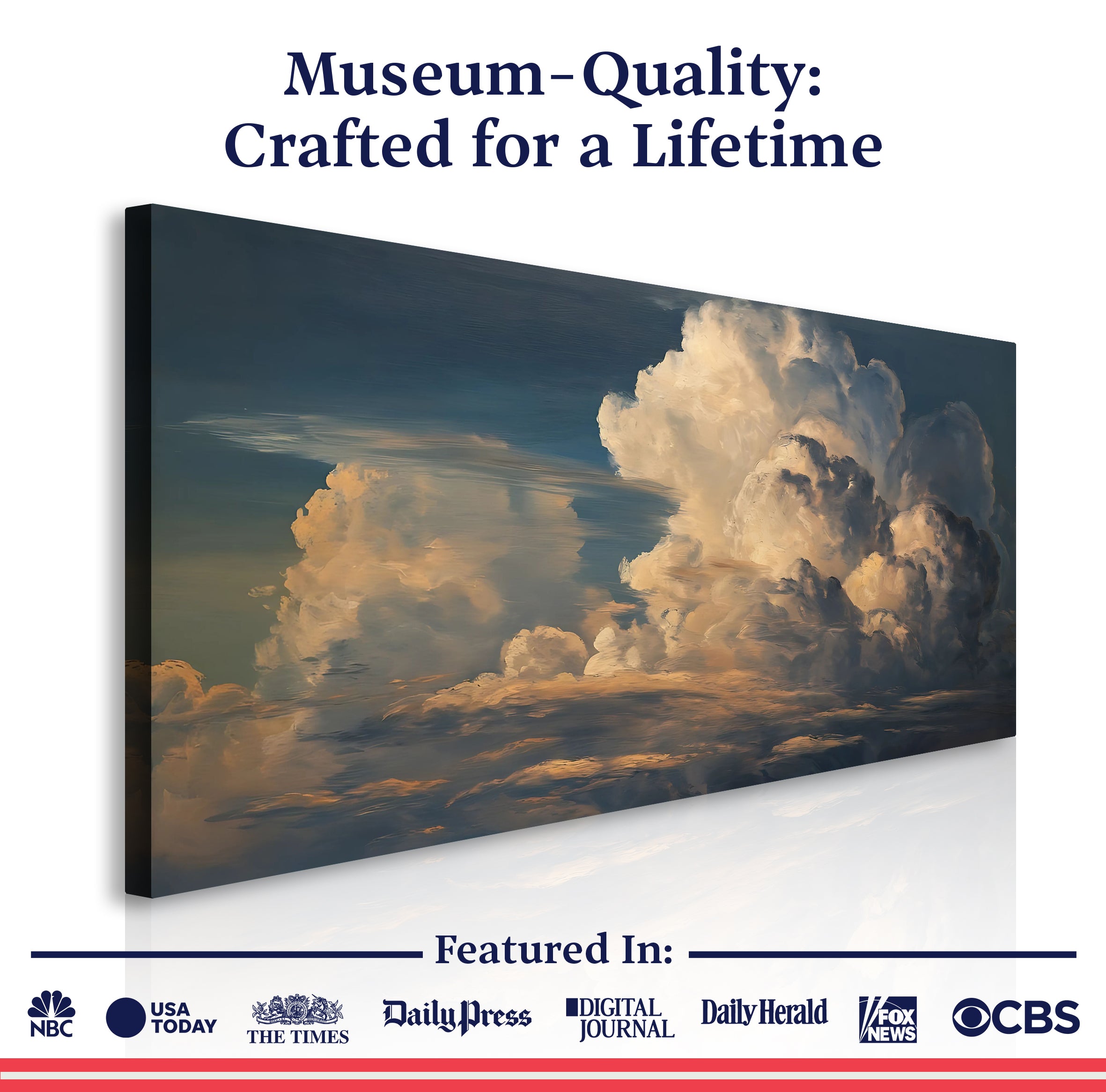 Cloud Wall Art on sale at MyriadMart