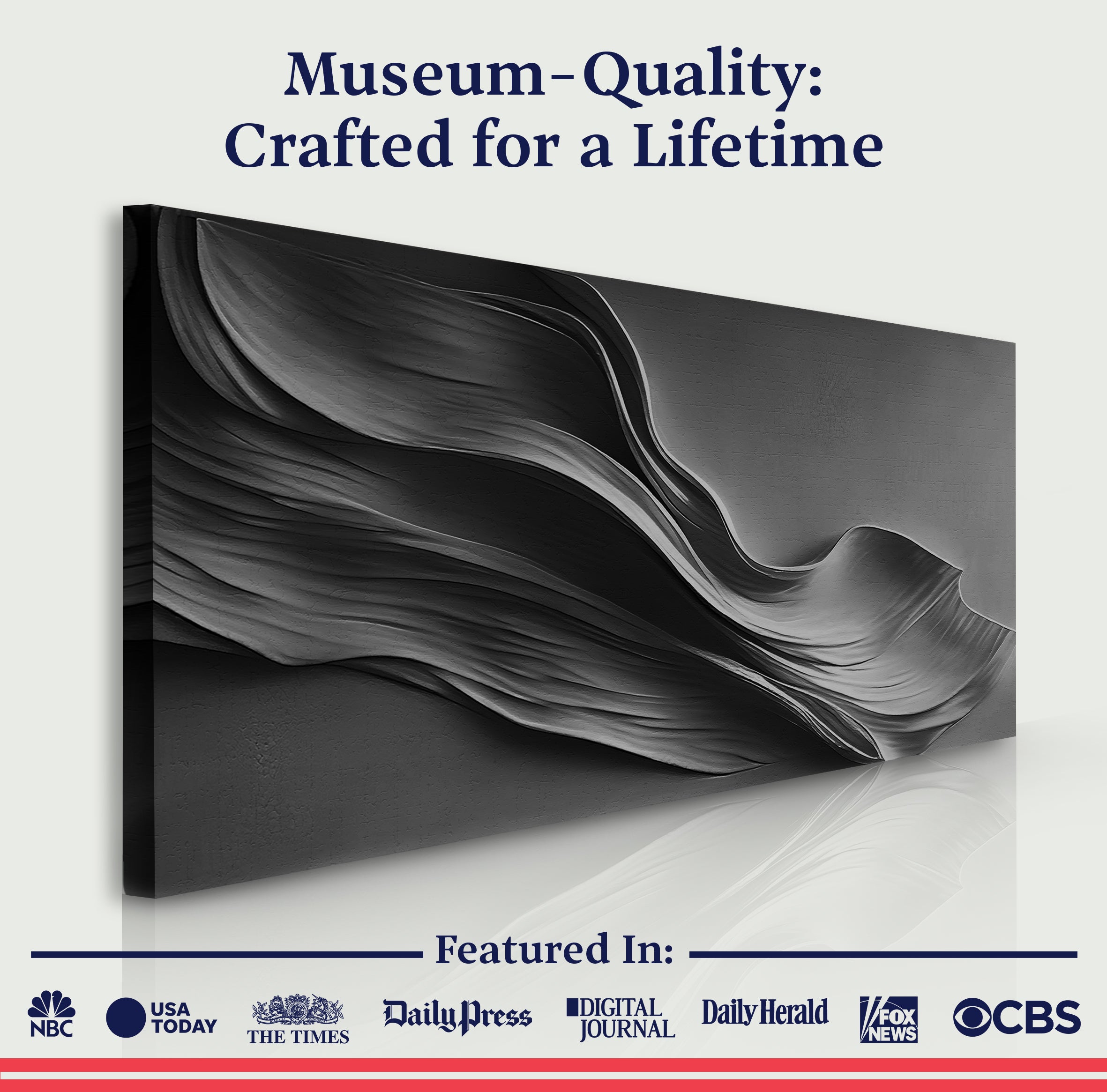 Black Minimalist Wall Art on sale at MyriadMart