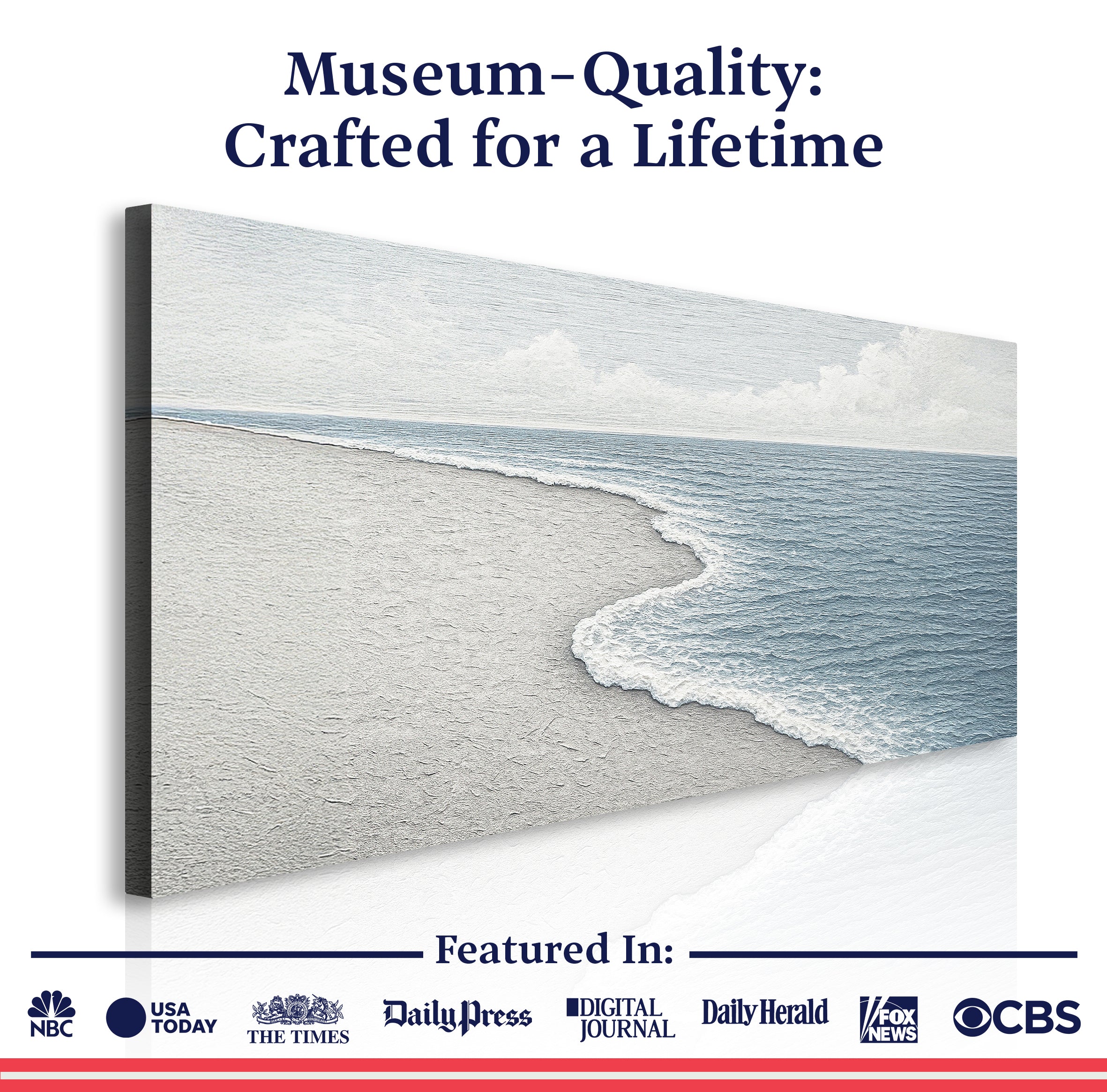 Abstract Beach Shore Wall Art on sale at MyriadMart