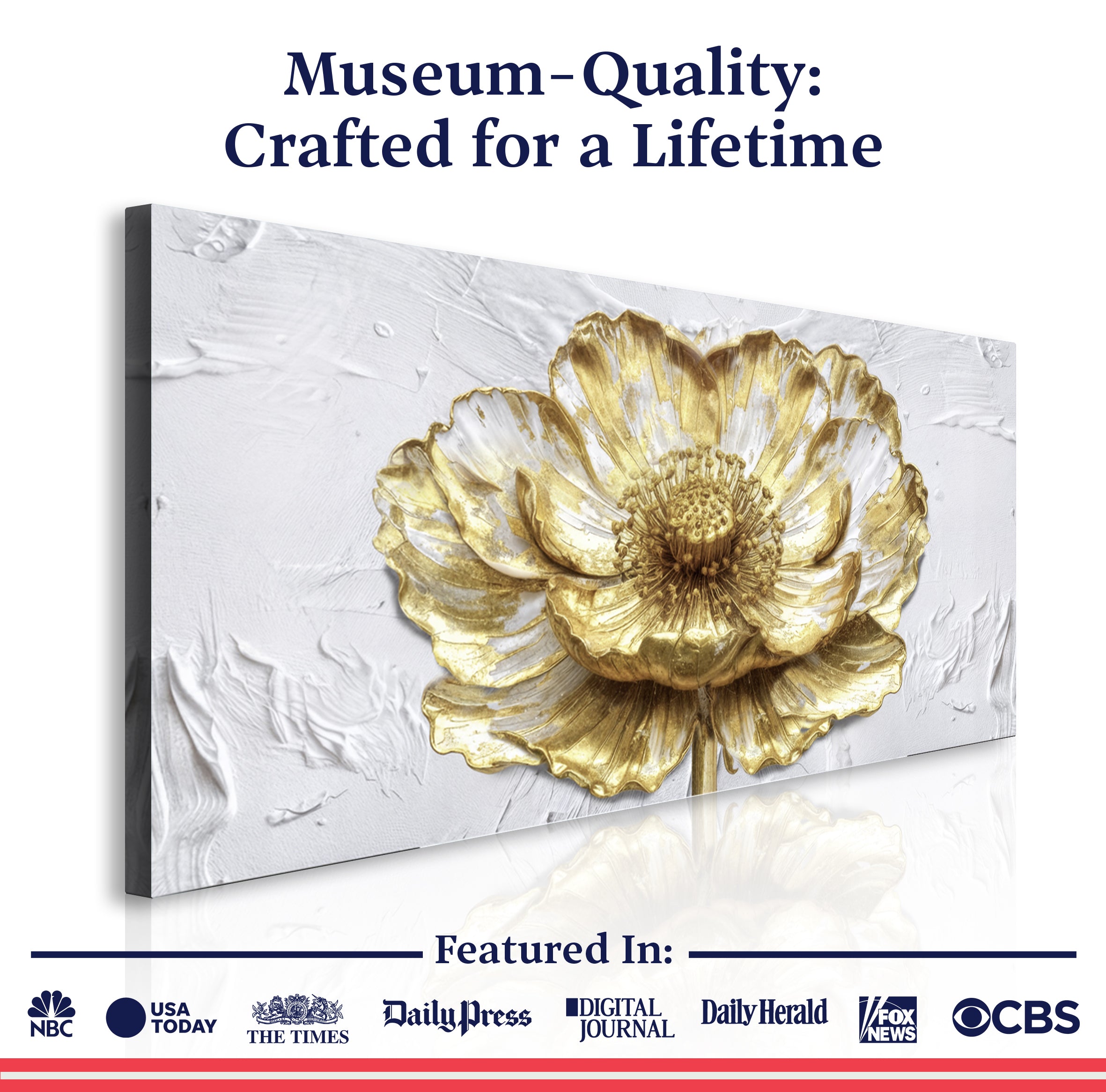 Golden Dandelion Minimalist Abstract Wall Art V on sale at MyriadMart