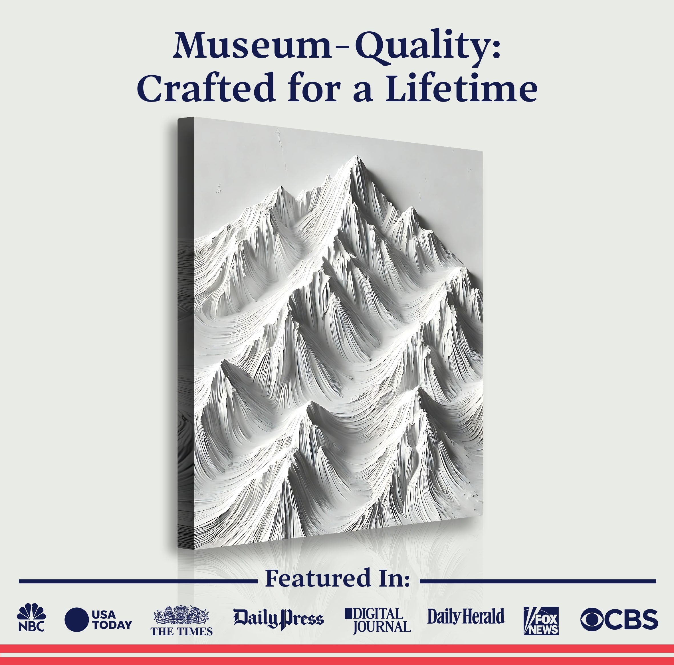 White Mountain Wall Art on sale at MyriadMart